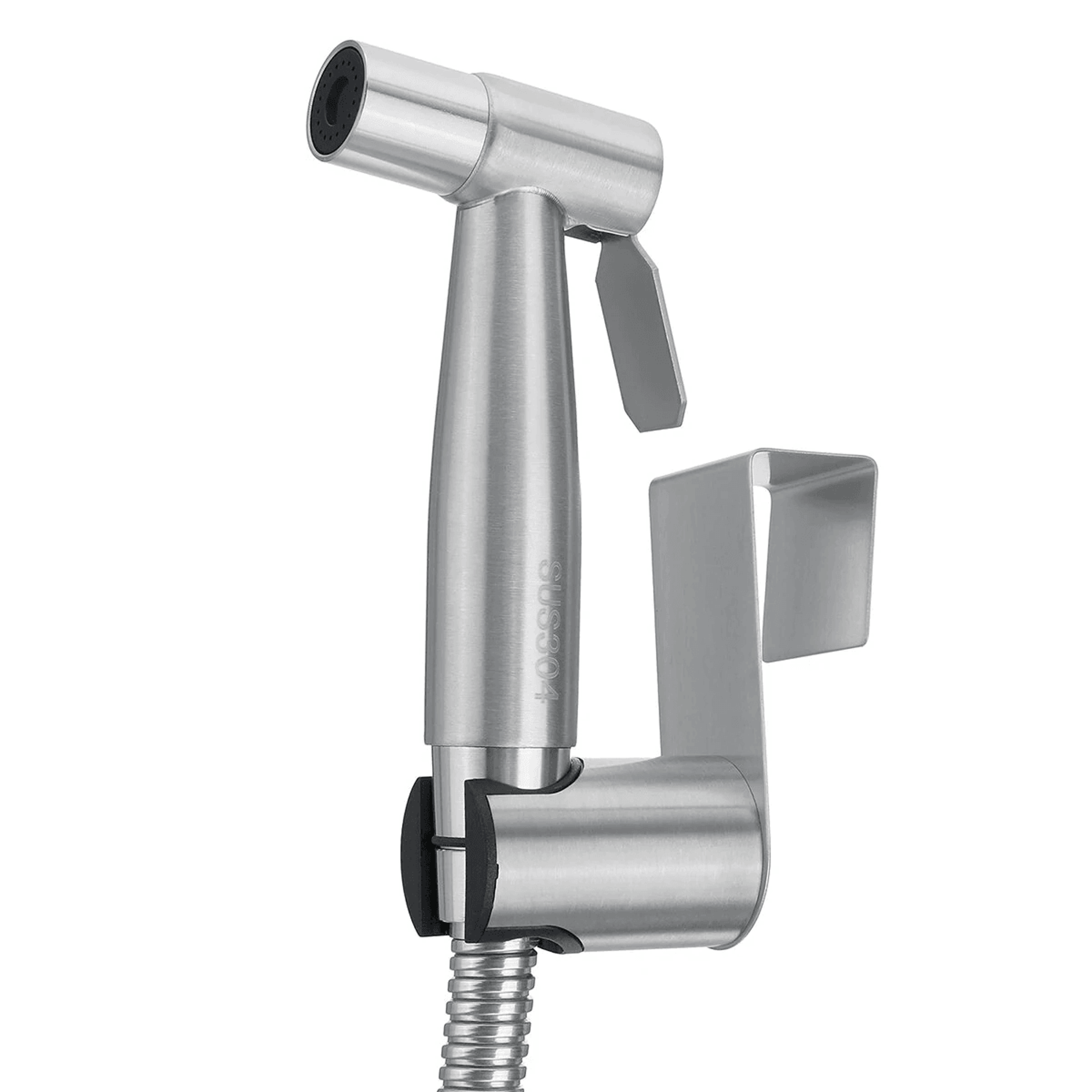 stainless steel handheld bidet sprayer kit for toilet and bathroom