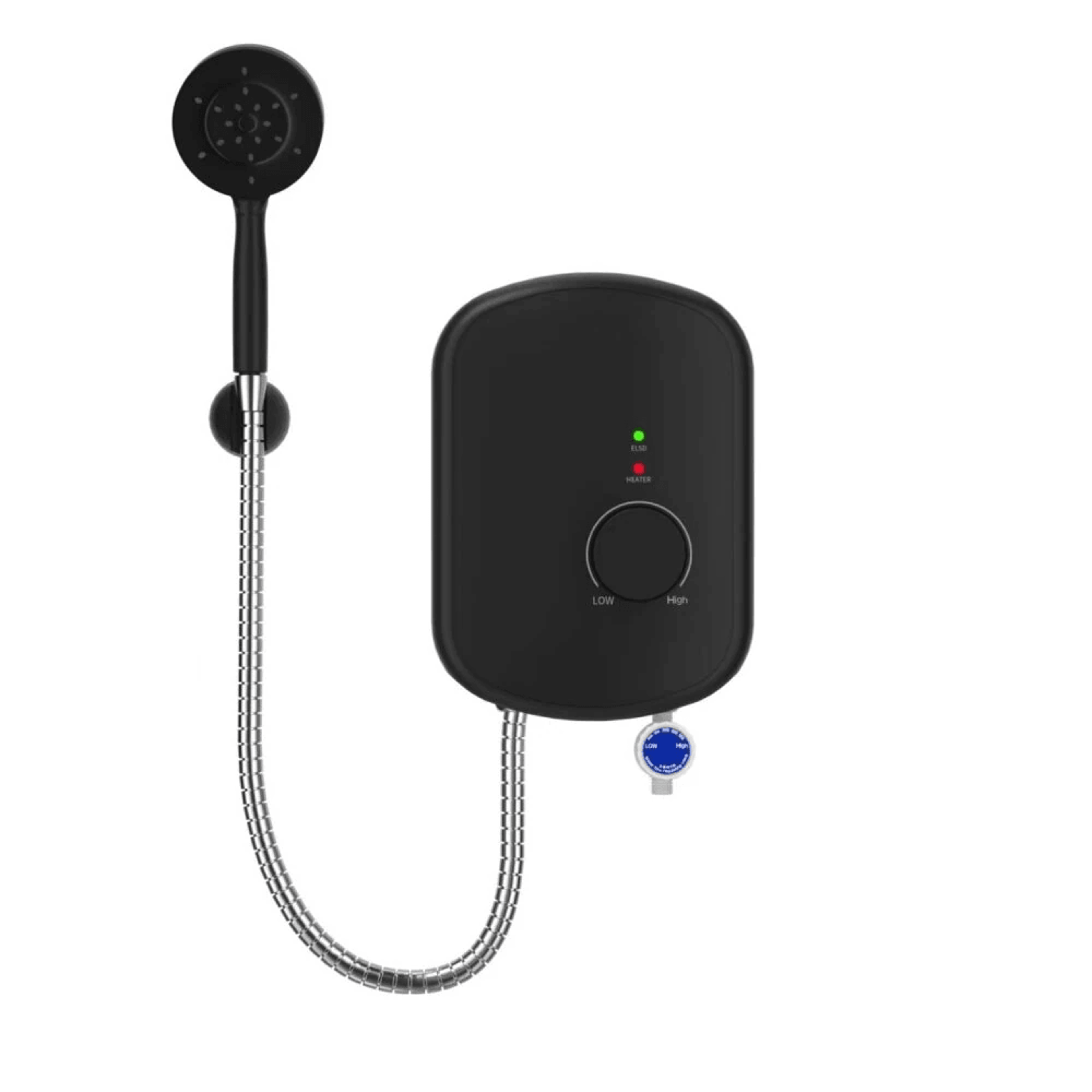 instant electric water heater with digital display for bathroom