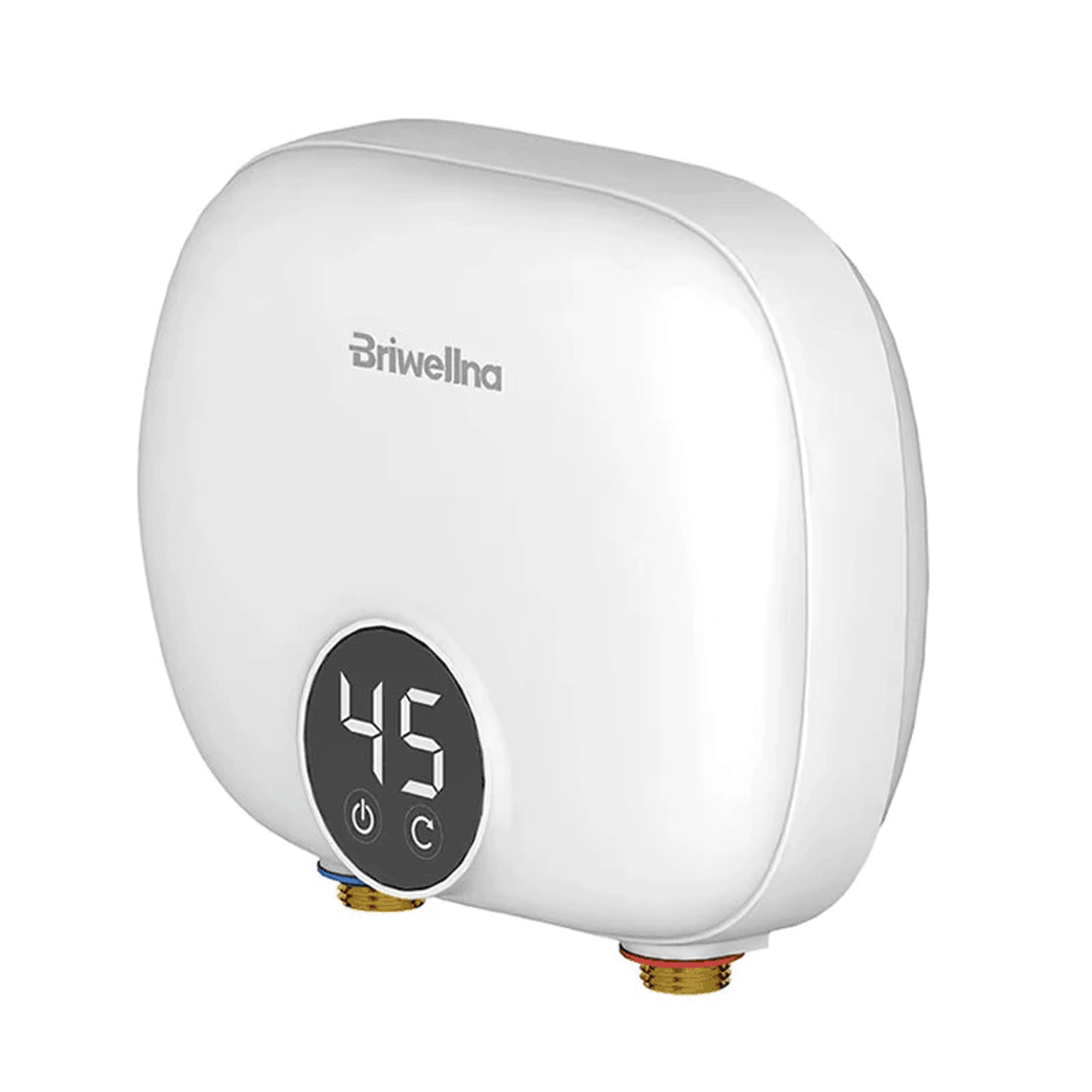 compact instant tankless electric water heater with smart temperature control