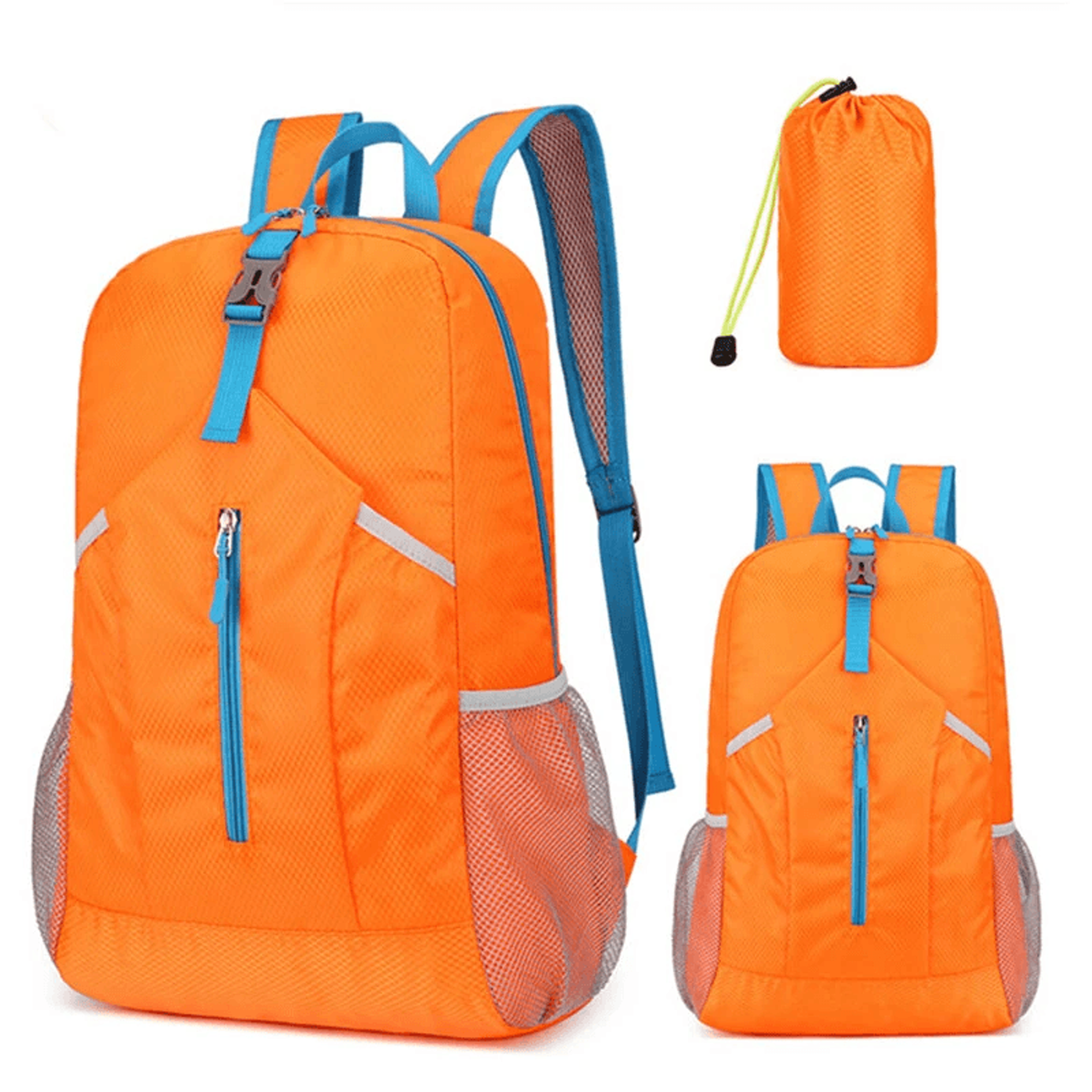 foldable waterproof hiking backpack lightweight packable travel daypack