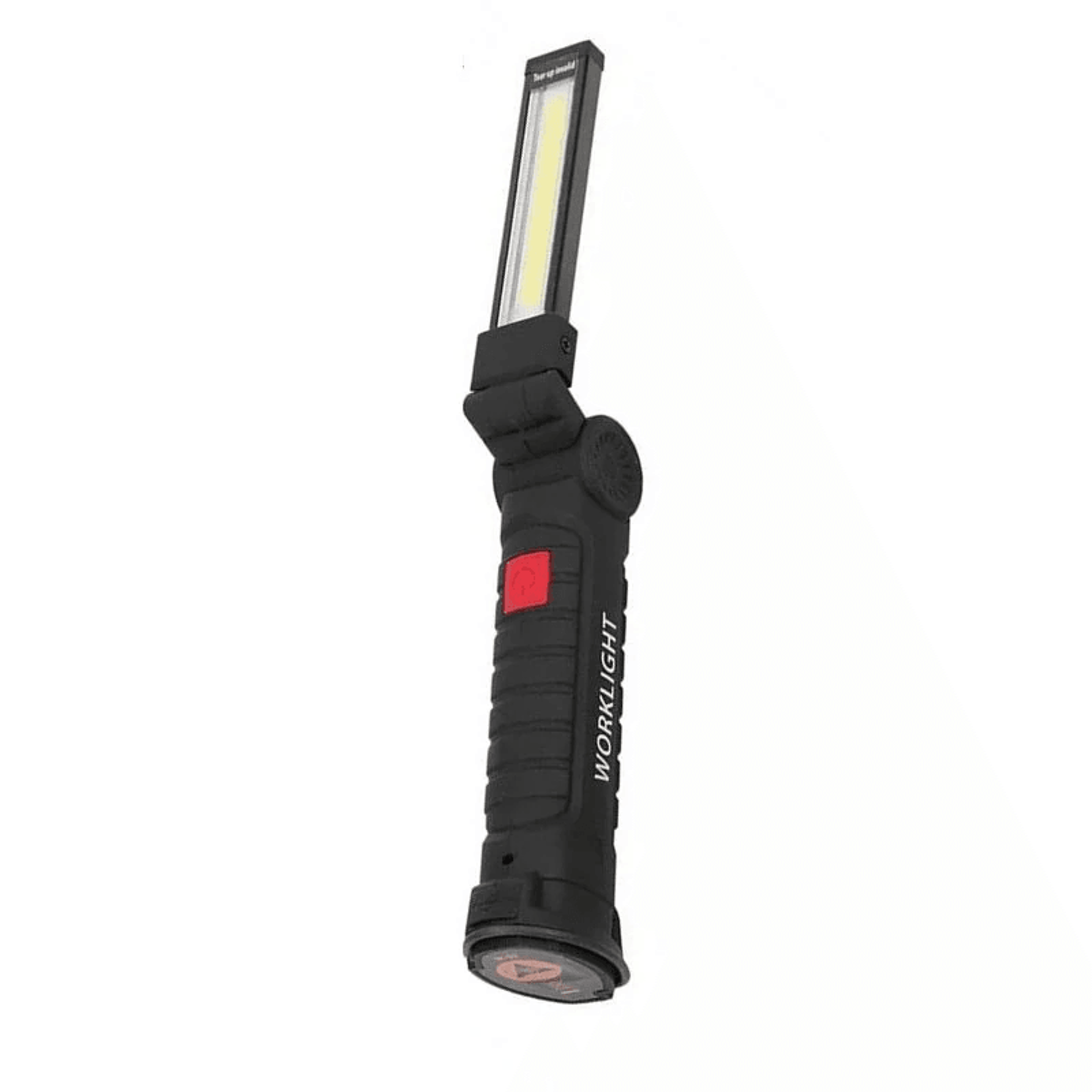 rechargeable cob led folding work light with magnetic base and hook
