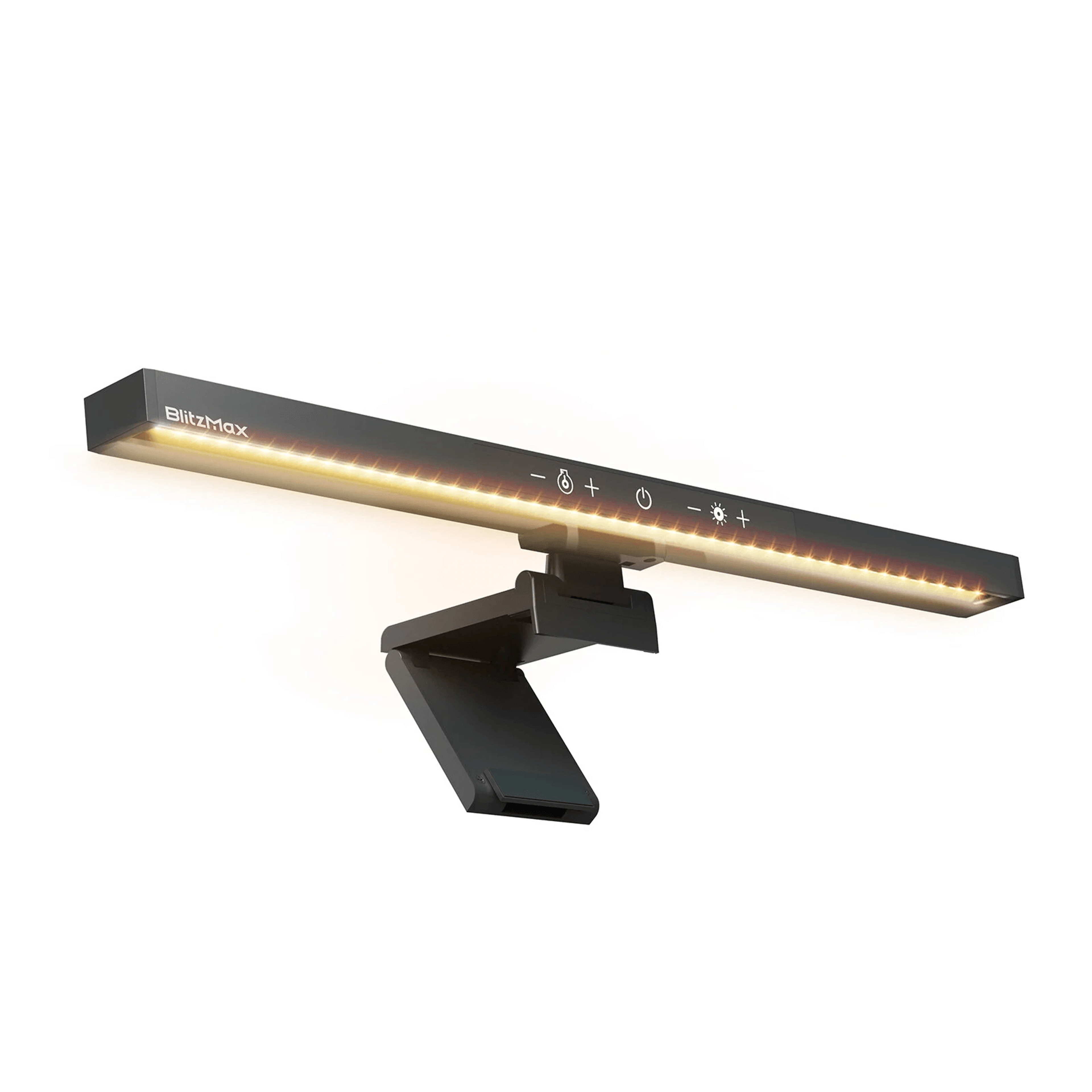 adjustable monitor light bar with stepless dimming anti glare lighting and memory function
