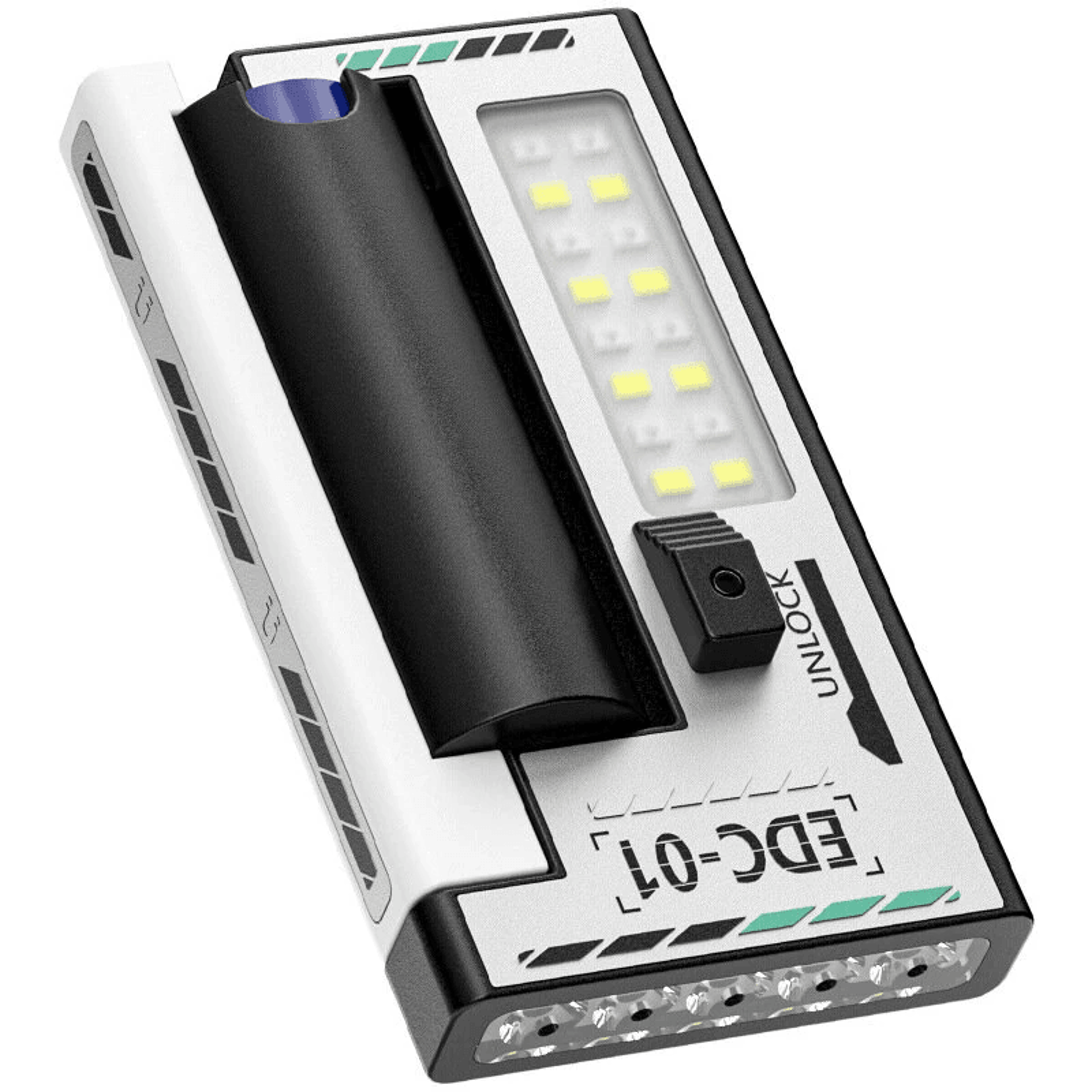 lumen rechargeable led cob work light with lighting modes