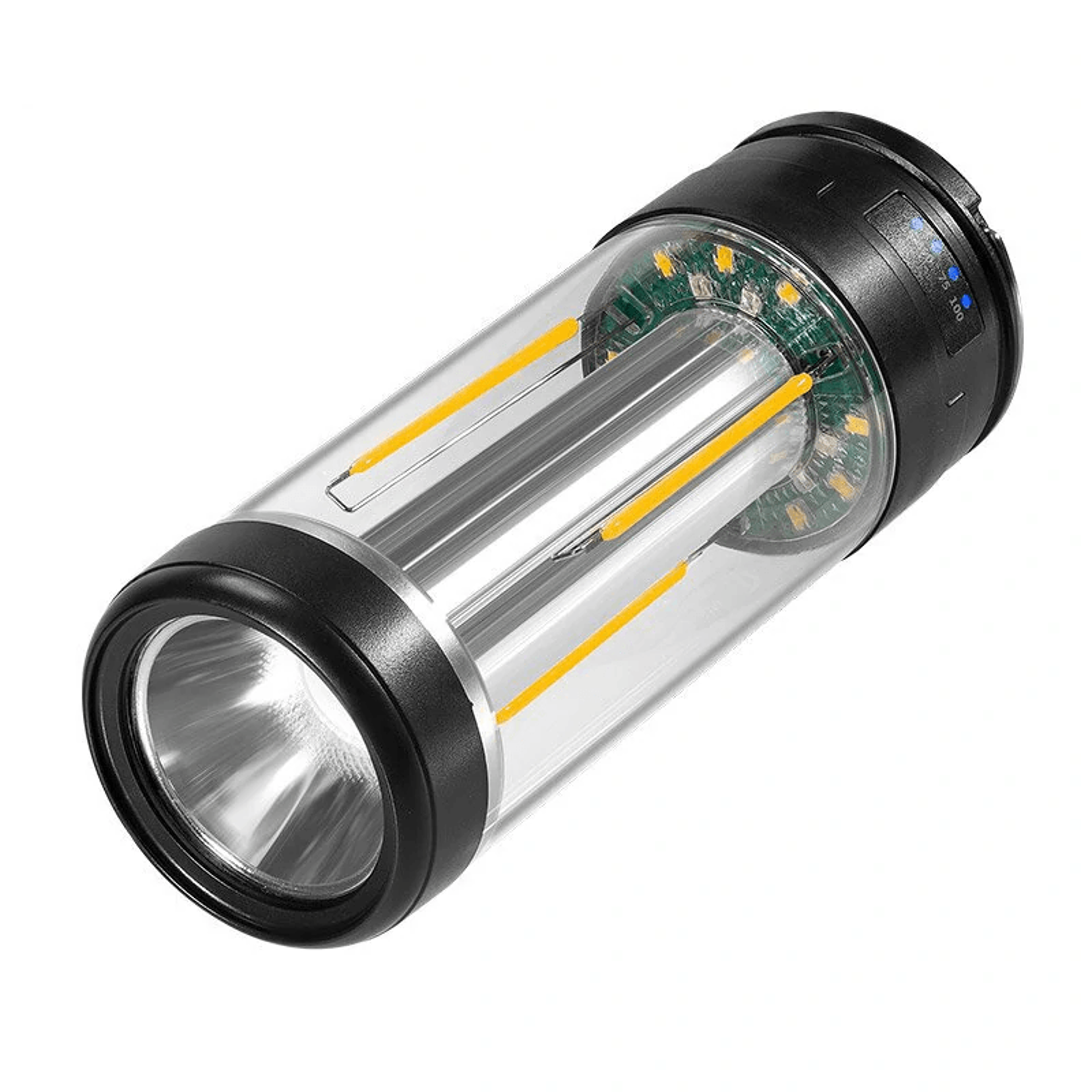 solar camping lantern with usb charging portable led tent light