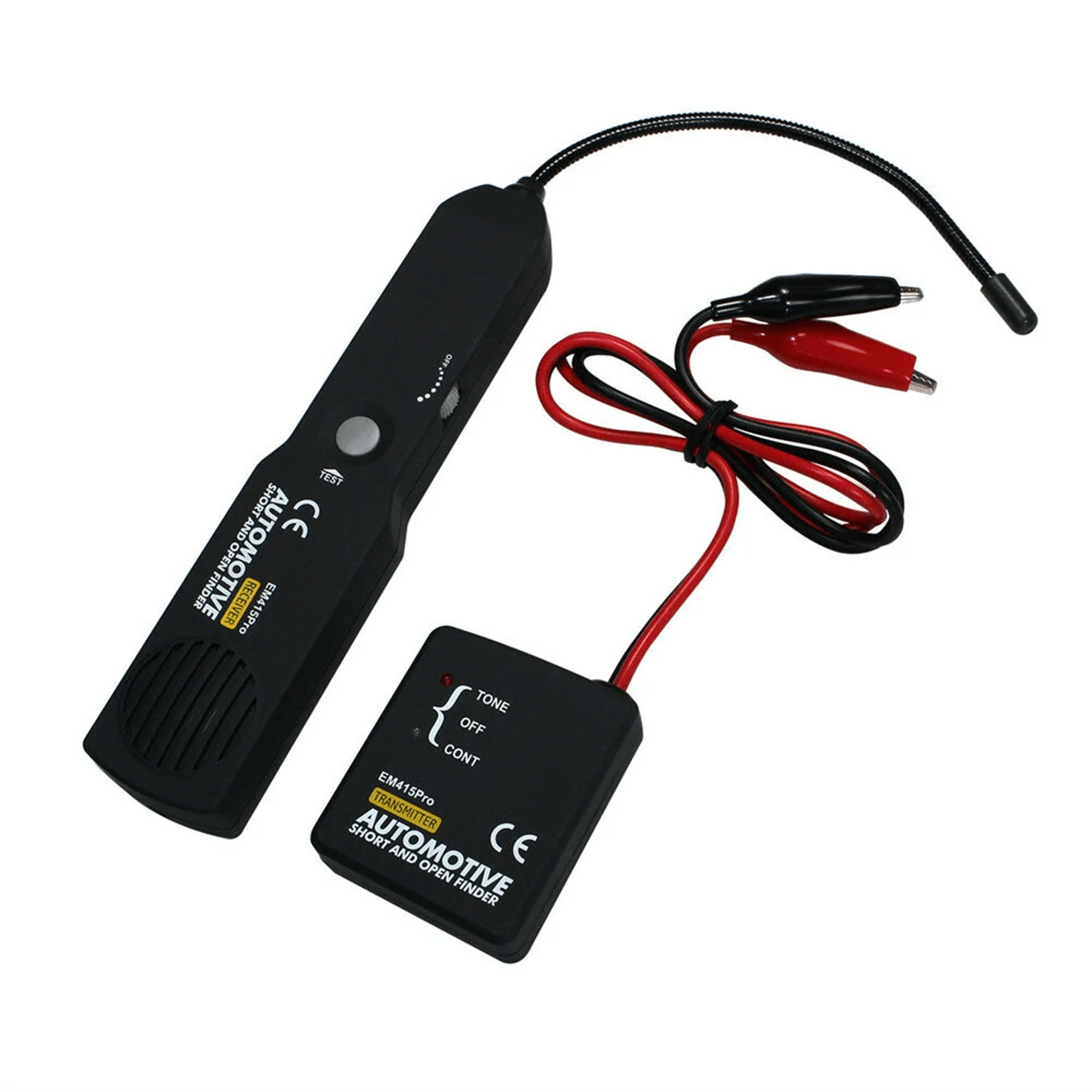 automotive circuit tester wire tracer and short open circuit finder with flexible probe