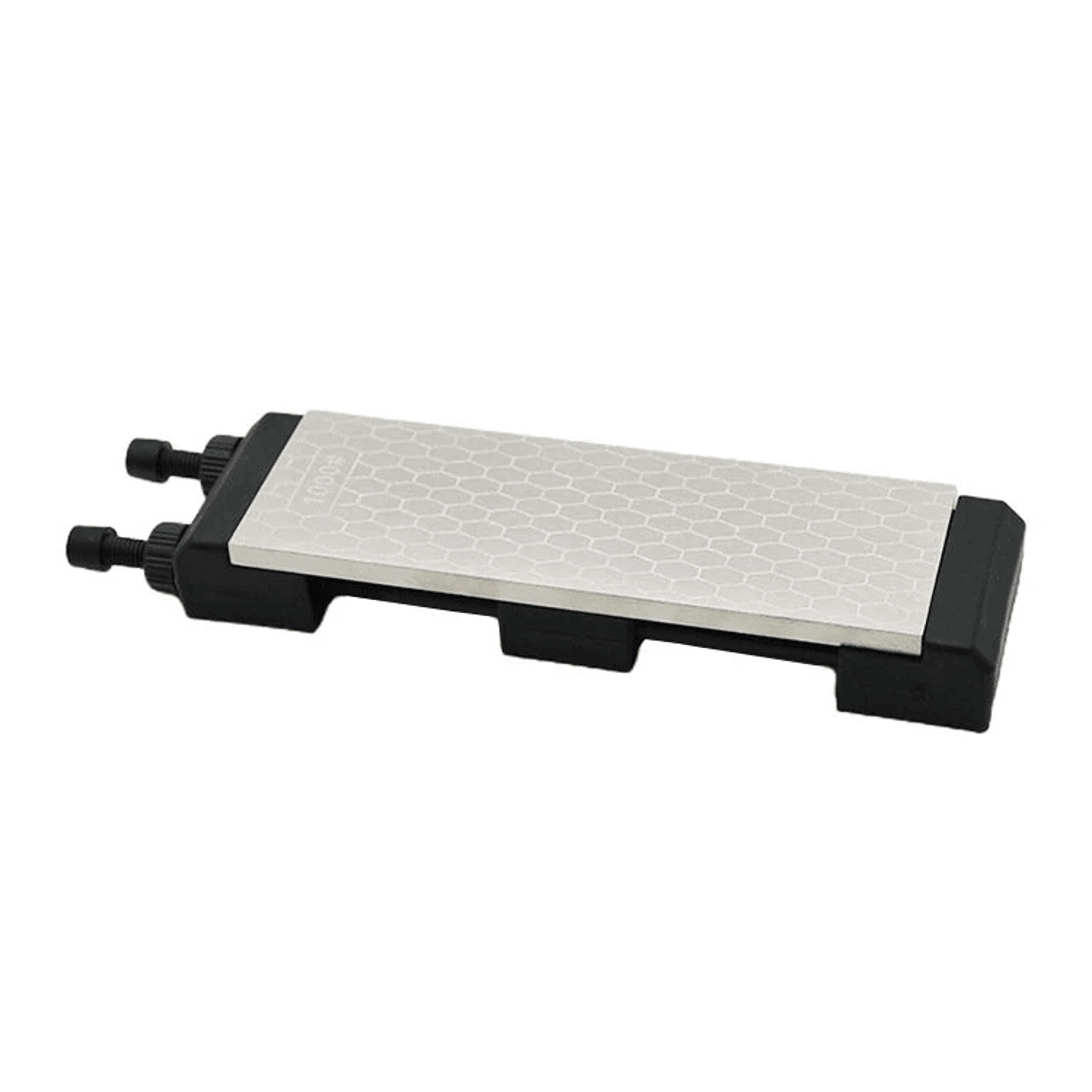 diamond sharpening stone with non slip holder grit knife sharpener