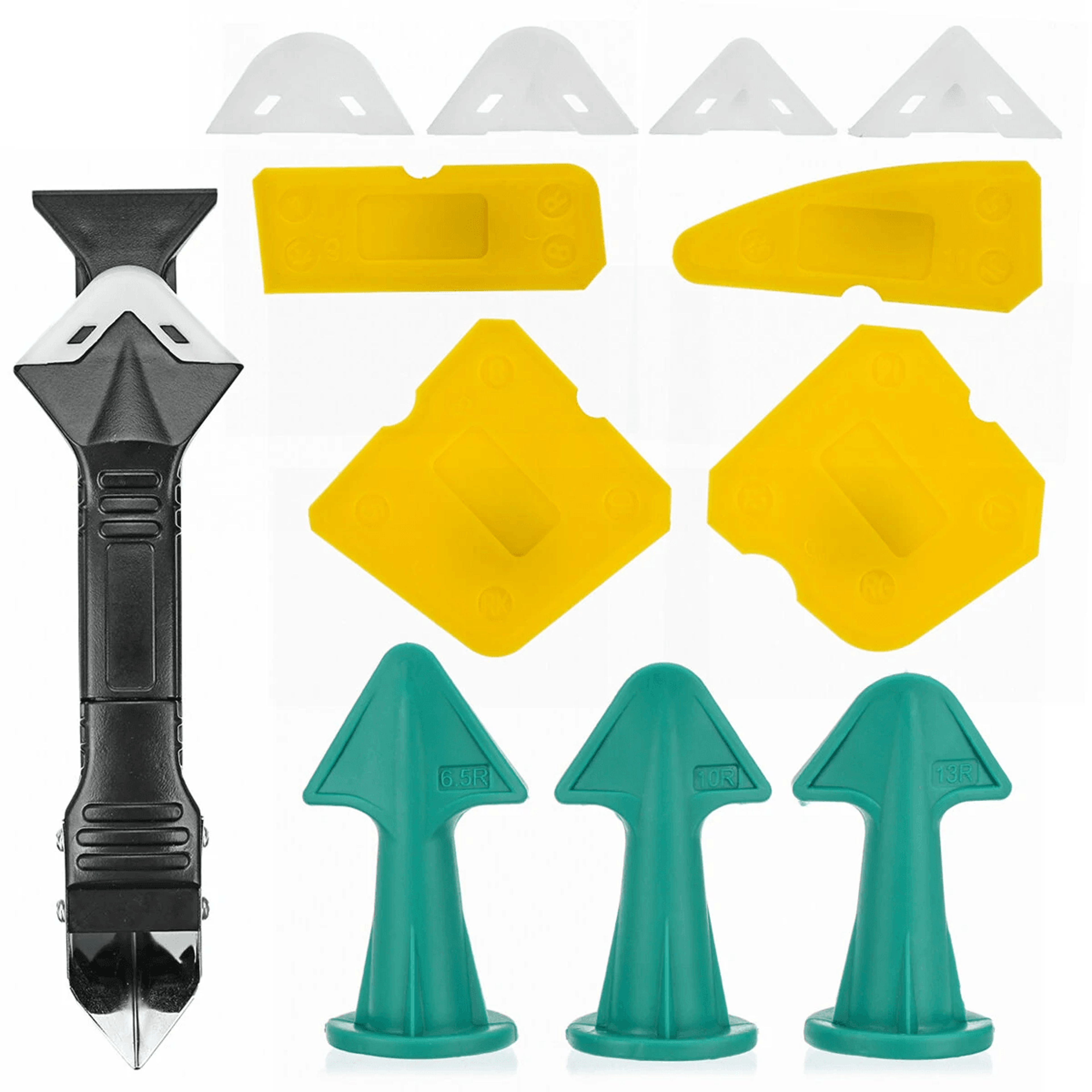 caulking tool kit silicone sealant remover and finishing tool set