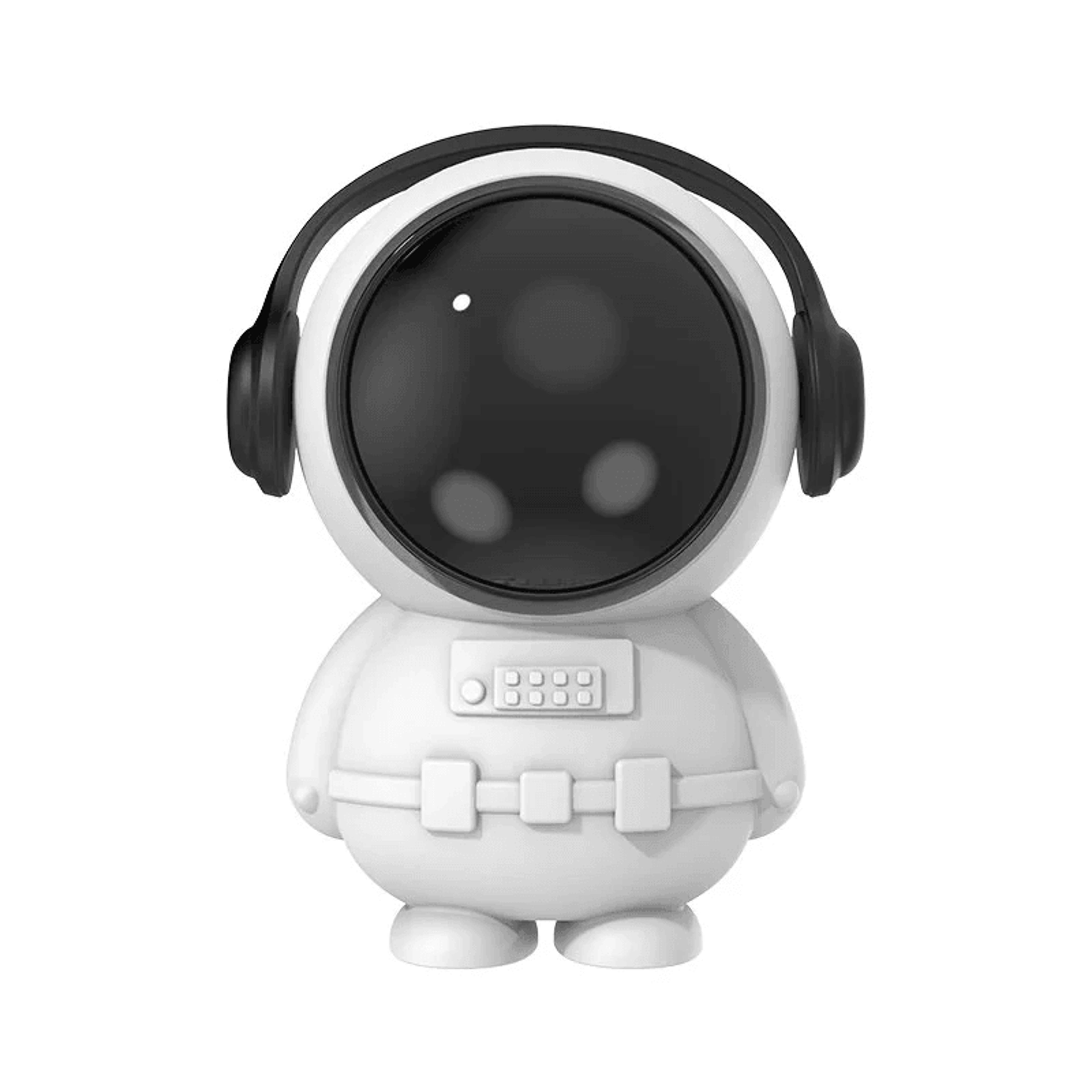 astronaut leafless mini fan usb rechargeable portable personal cooling fan