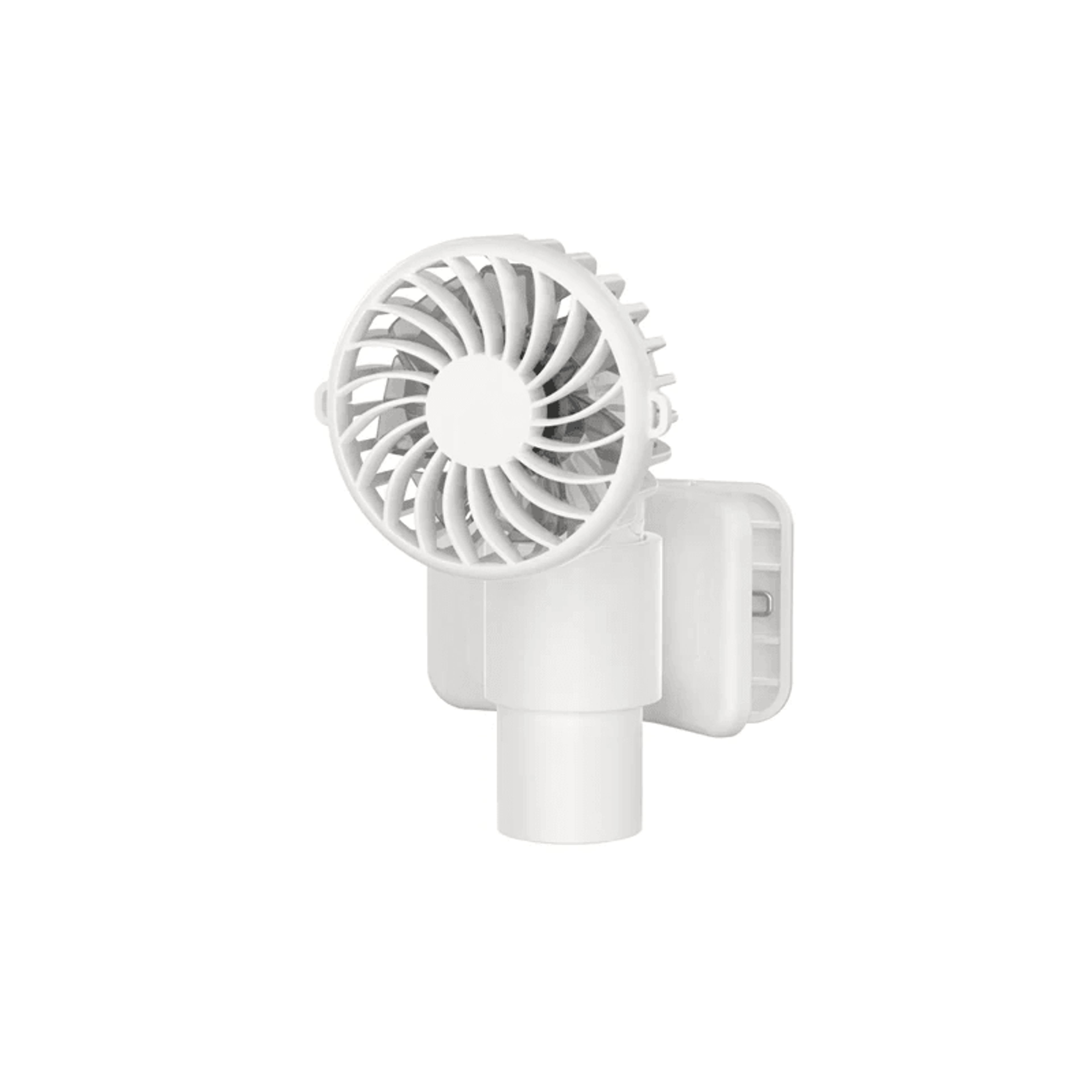 portable umbrella clip fan usb rechargeable speed handheld desk fan