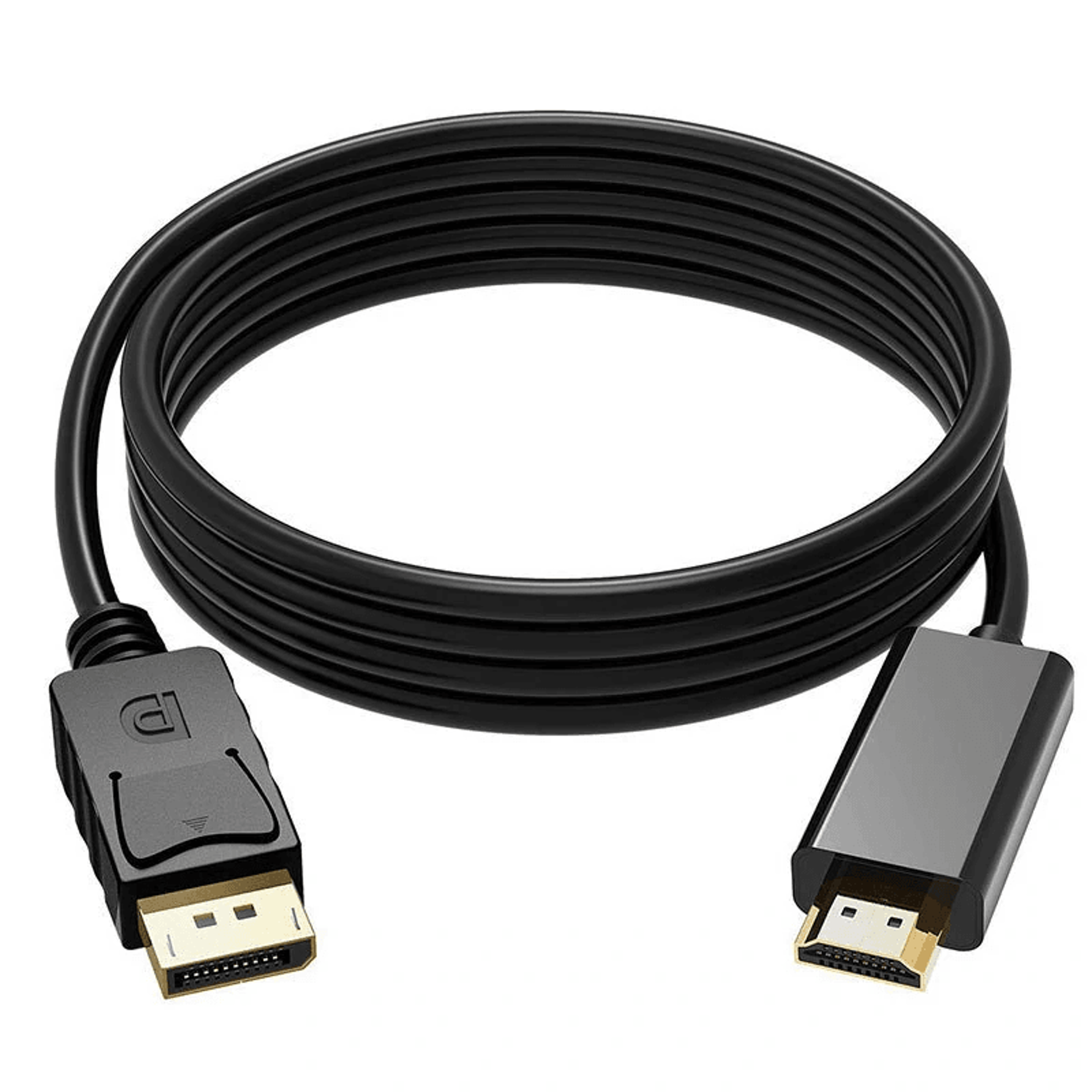 display port to hdmi cable for laptop monitor tv and projector