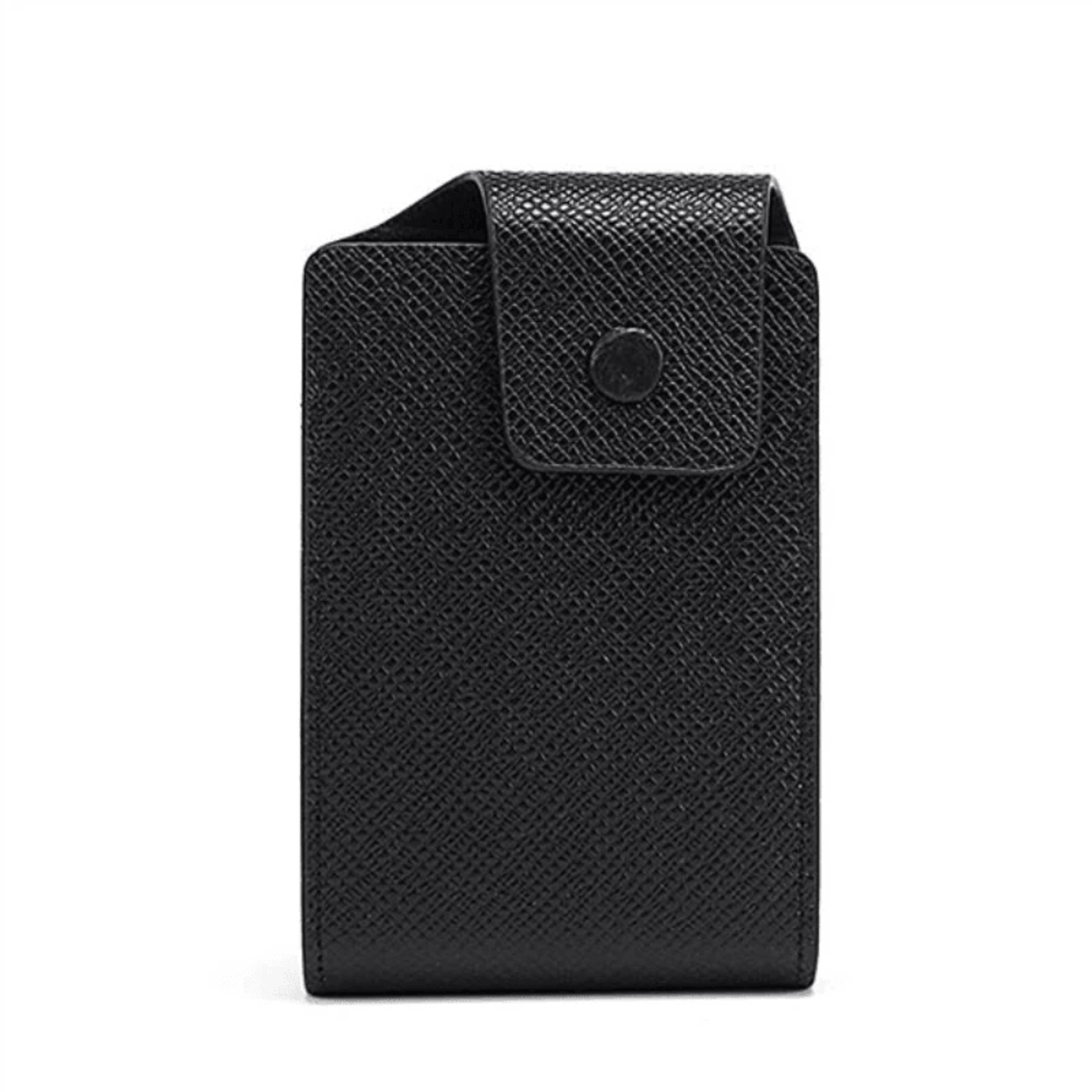 mens genuine leather card holder wallet with multi card slots and coin pocket