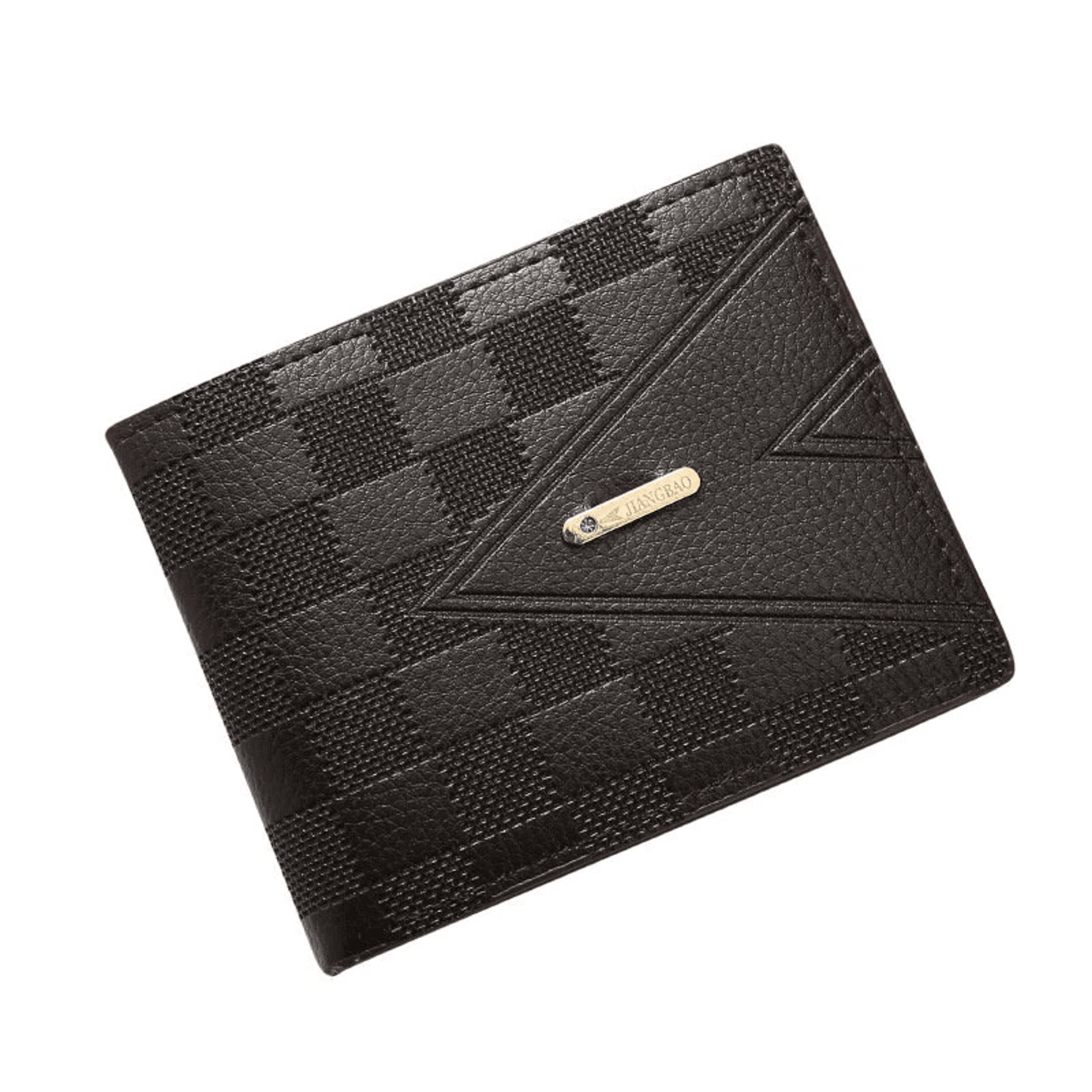 men's soft pu leather bifold wallet with multi card storage and large capacity