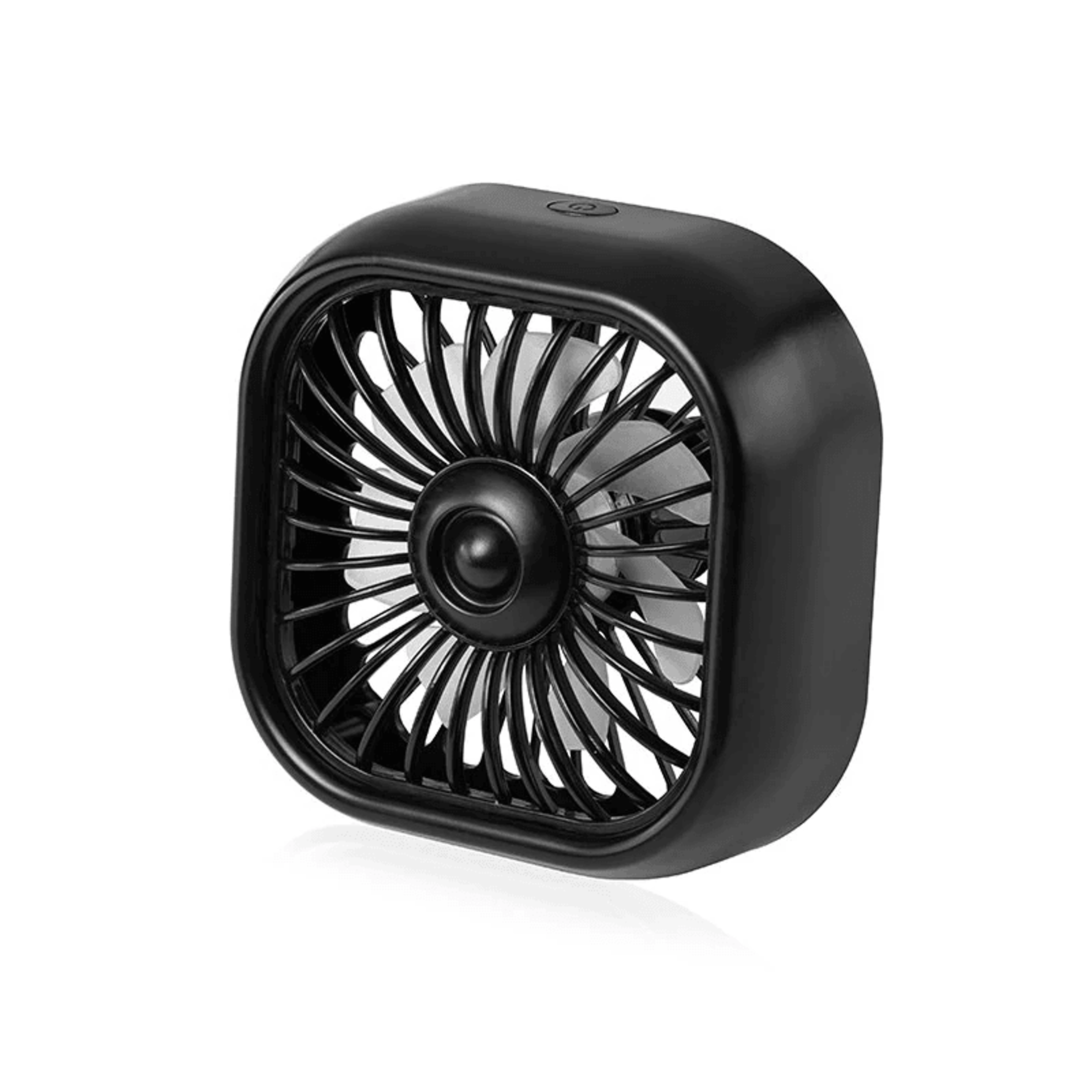 usb car vent mini fan with colorful ambient light for personal cooling