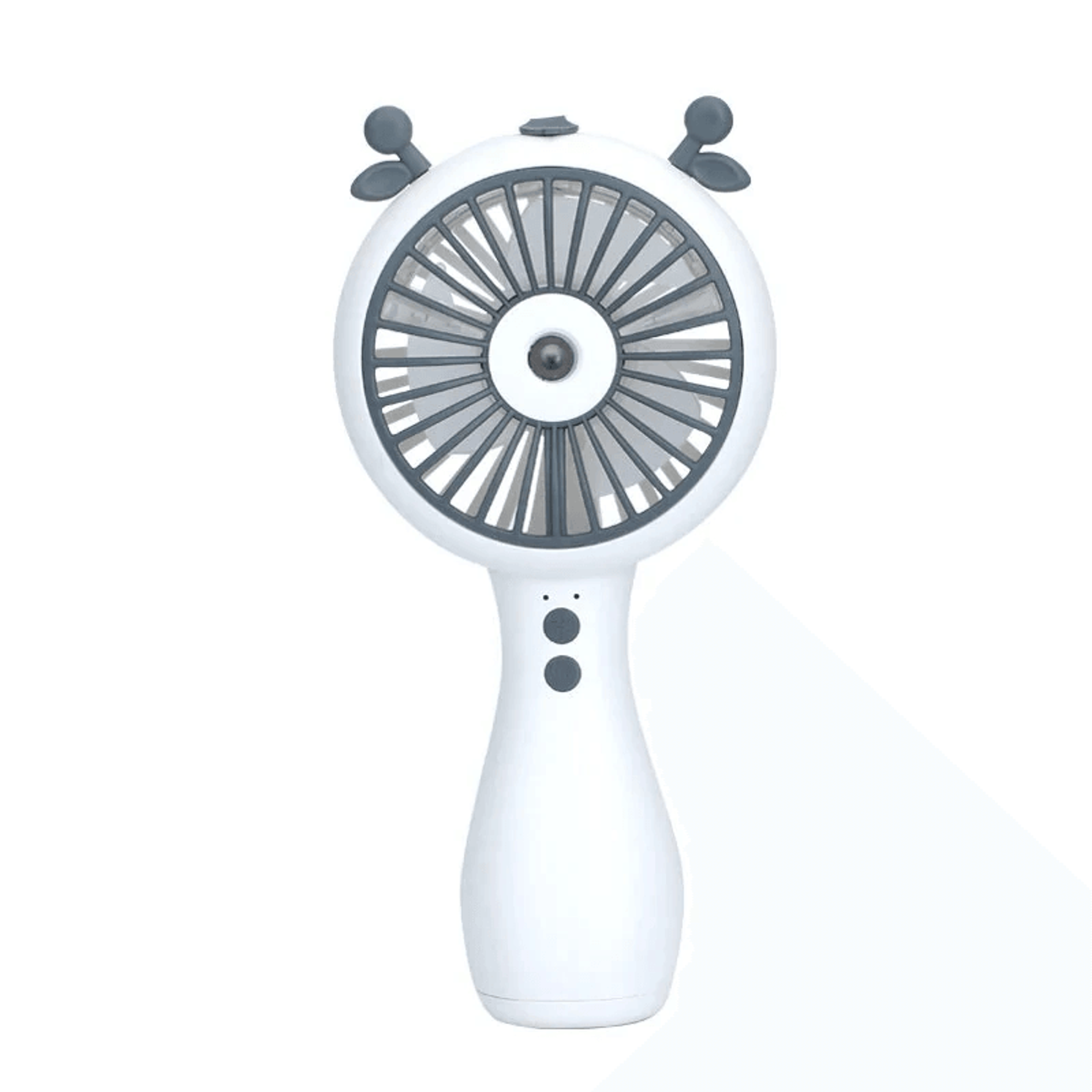 portable handheld misting fan with speed cooling and usb rechargeable design