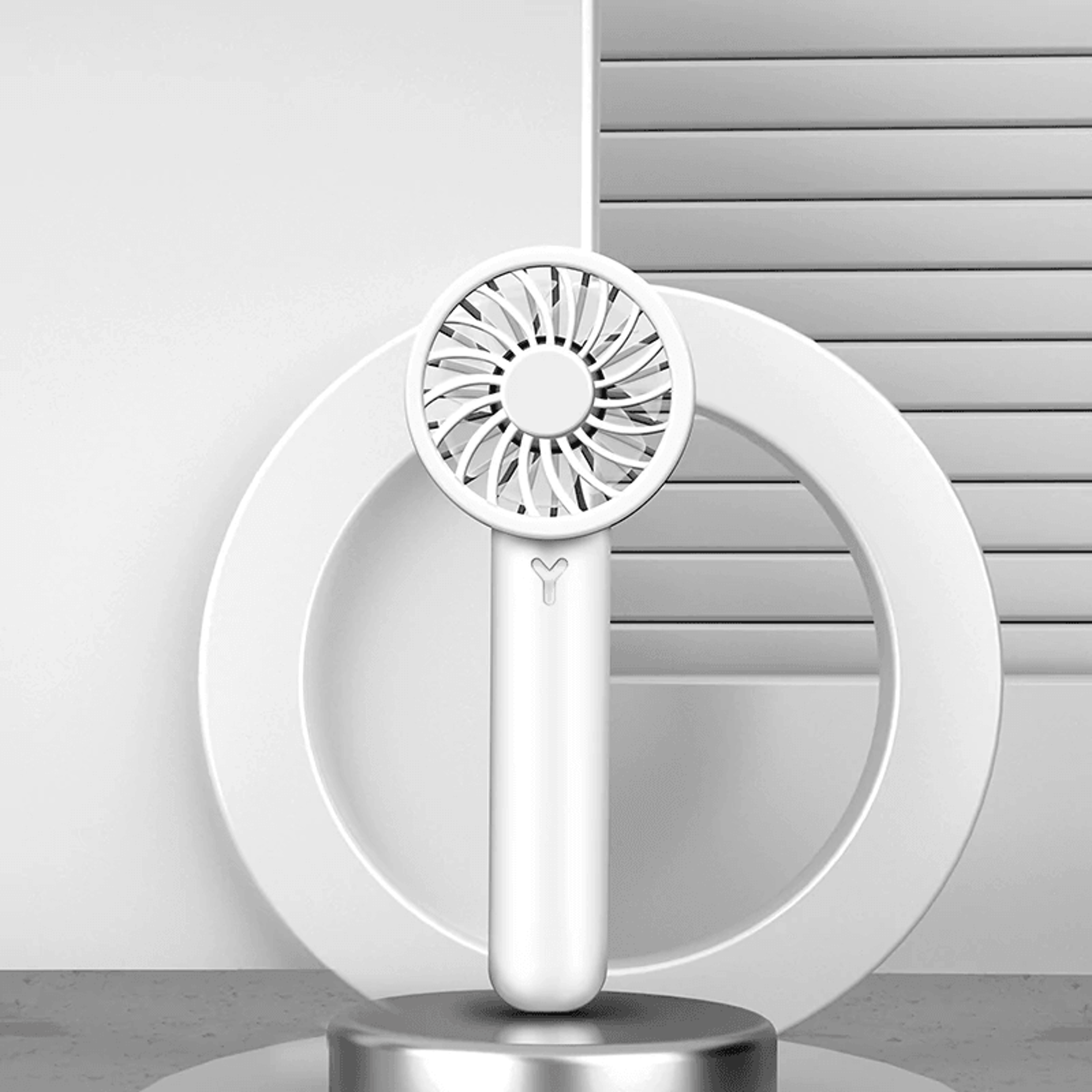 portable handheld fan usb rechargeable mini cooling fan with adjustable speeds