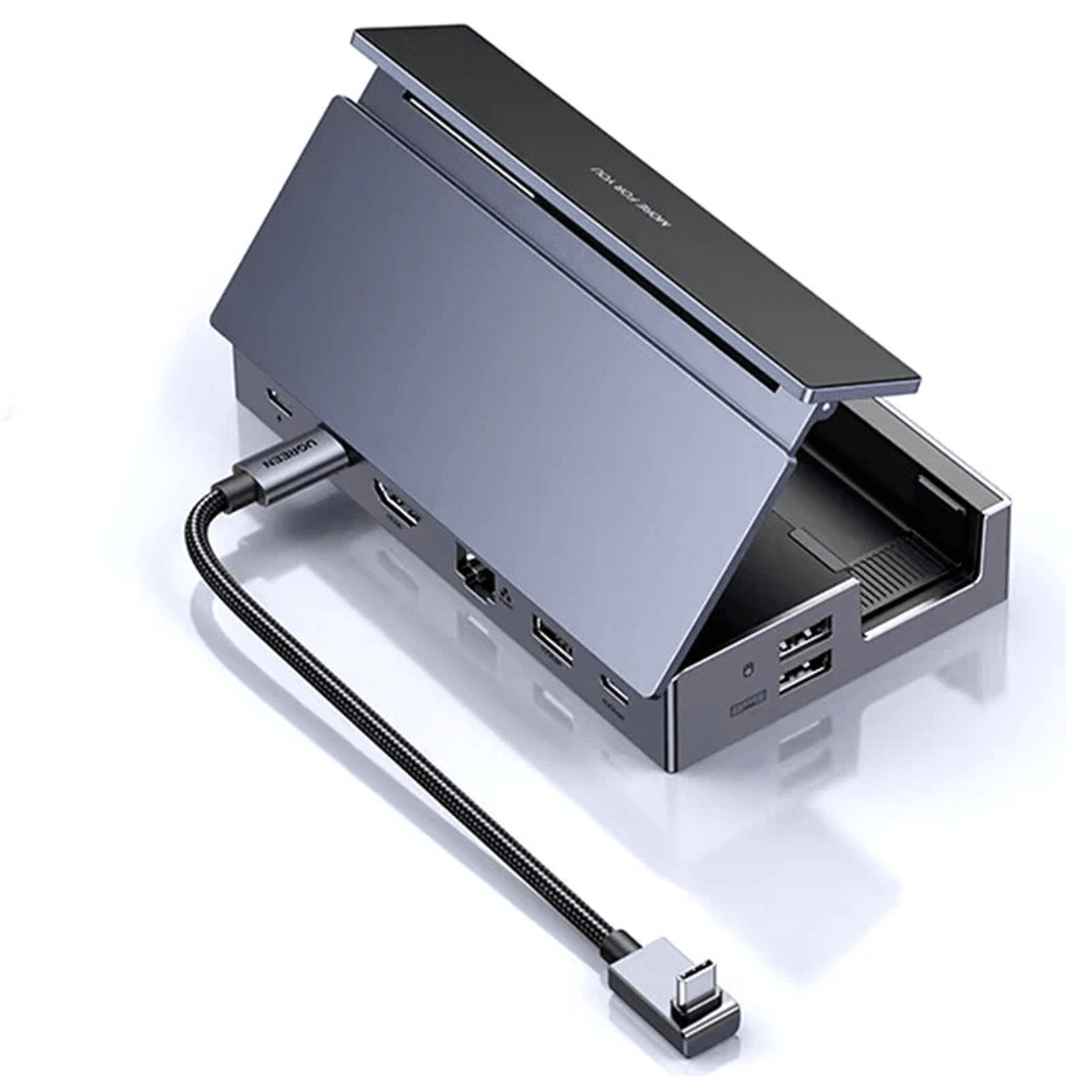 usb c gaming dock with display charging and gigabit ethernet