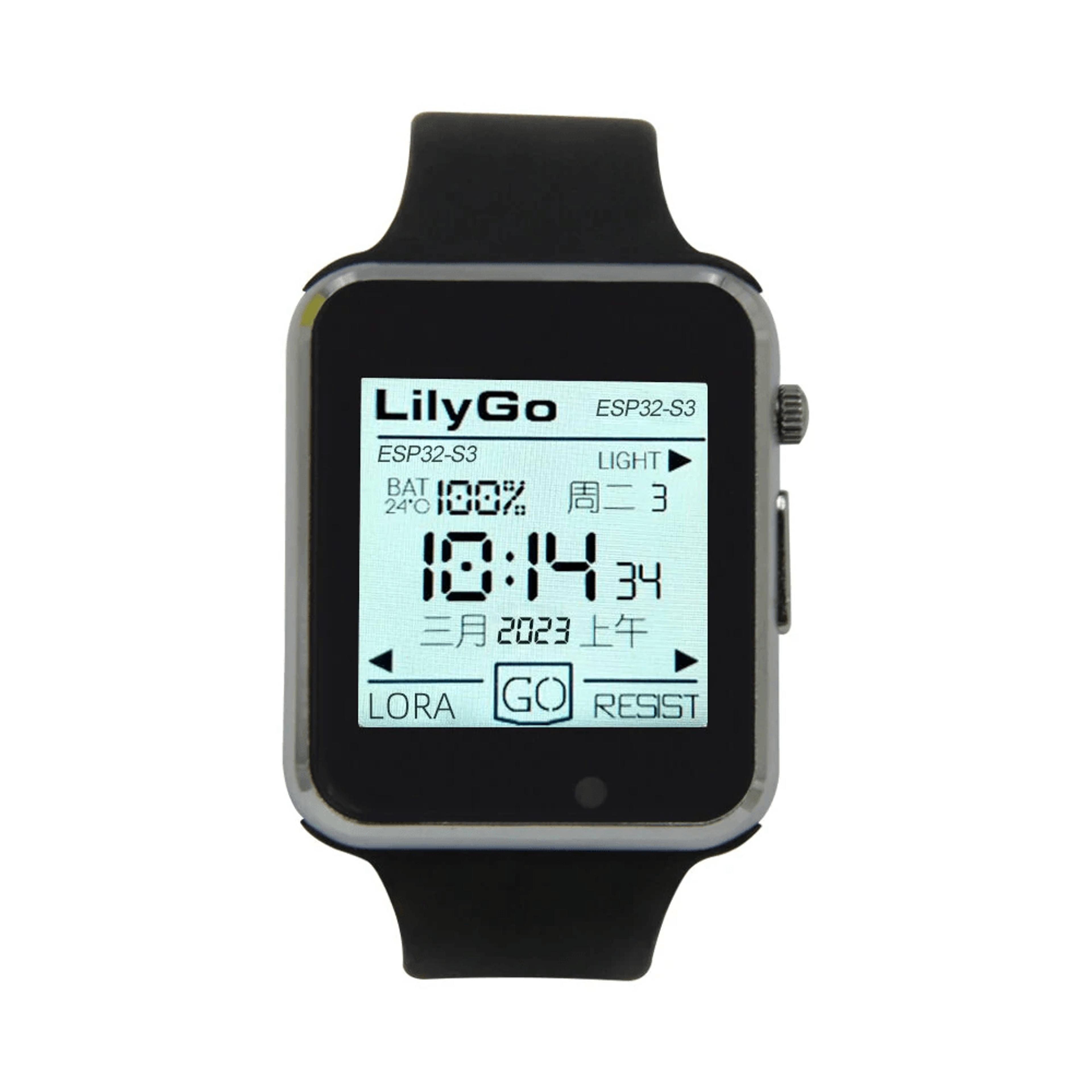 programmable lora touchscreen smartwatch for iot and diy development