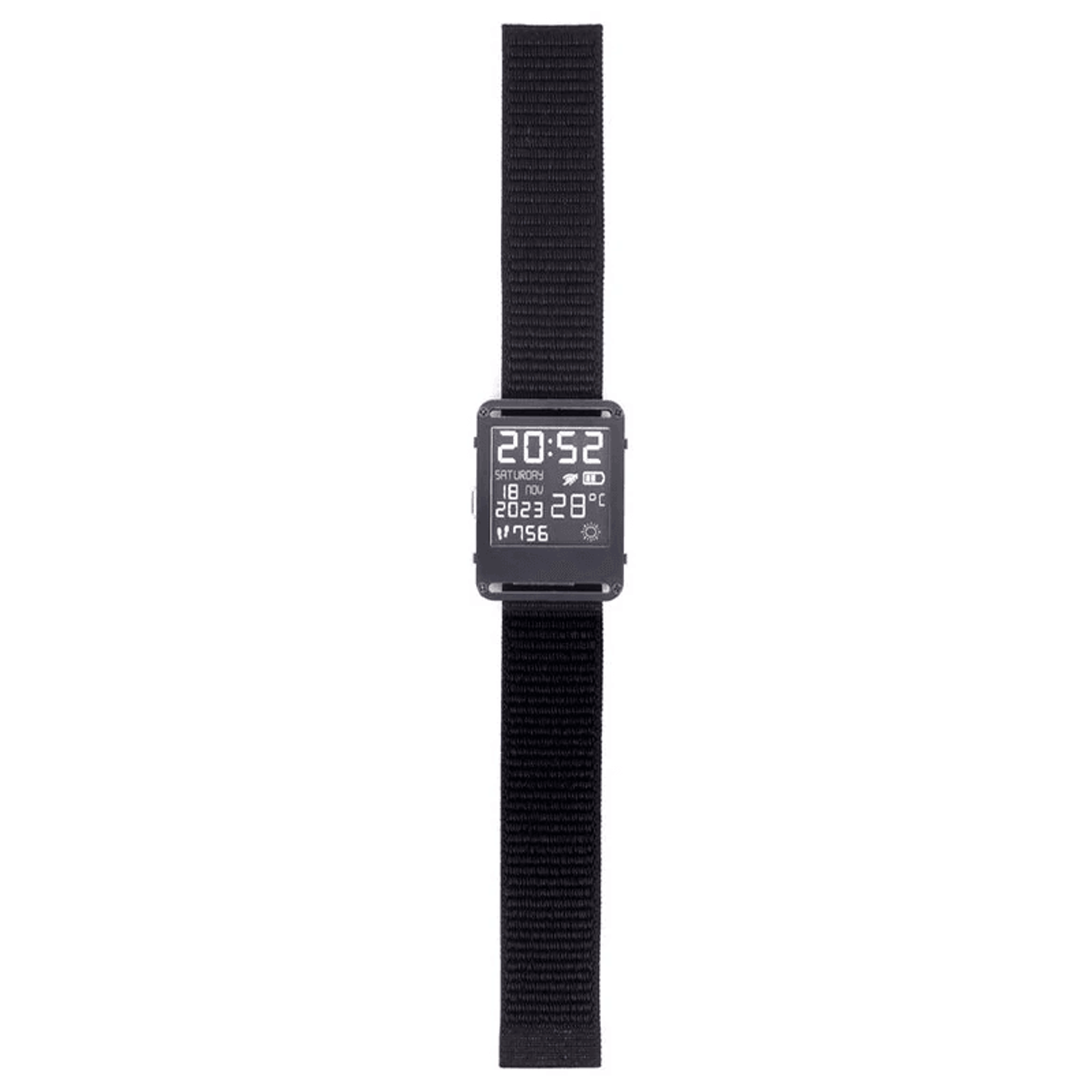 open source smart watch with e paper display wifi bluetooth and programmable design