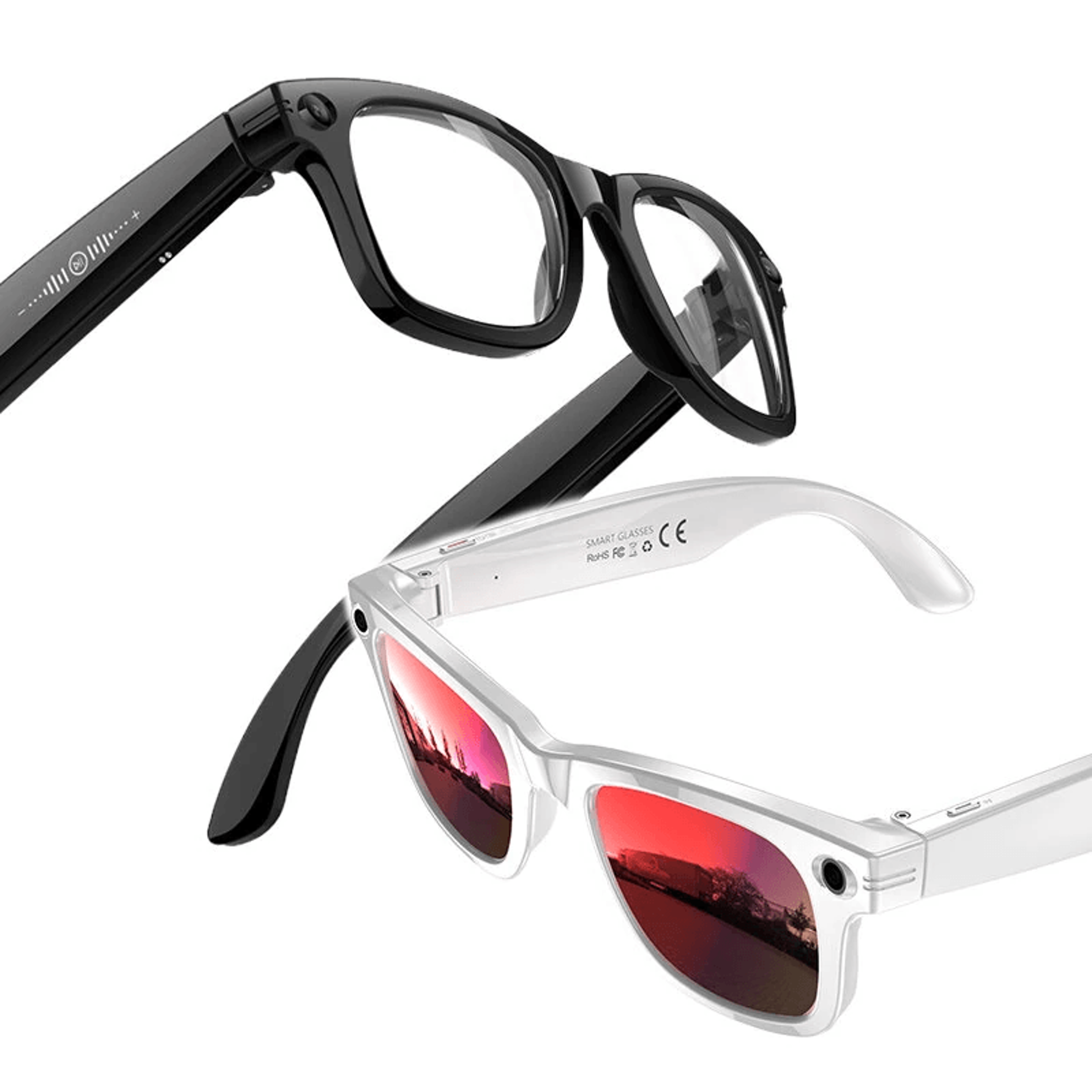 ai real time translation smart audio glasses with bluetooth calling and noise cancellation