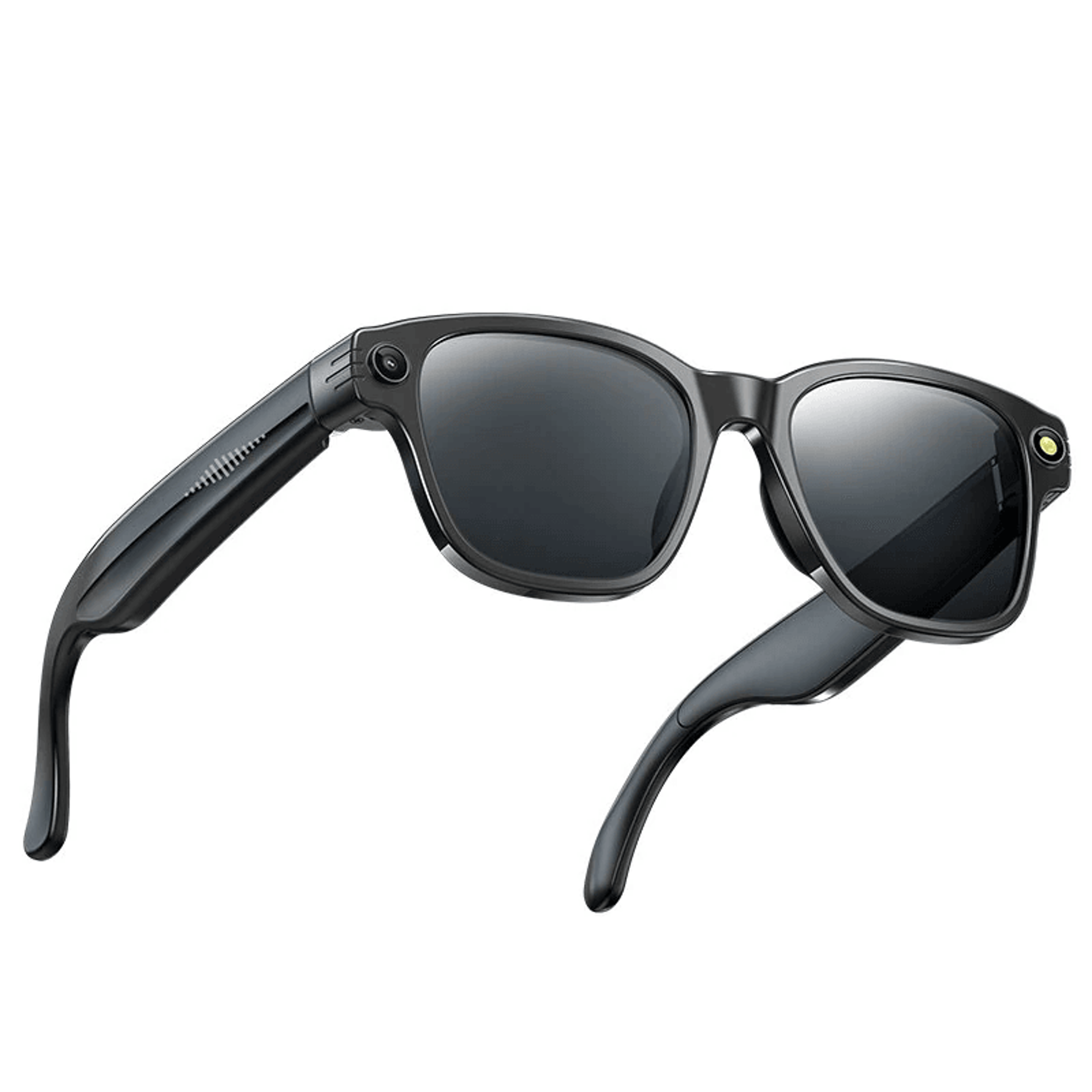 ai smart camera glasses with real time translation open ear audio and noise reduction