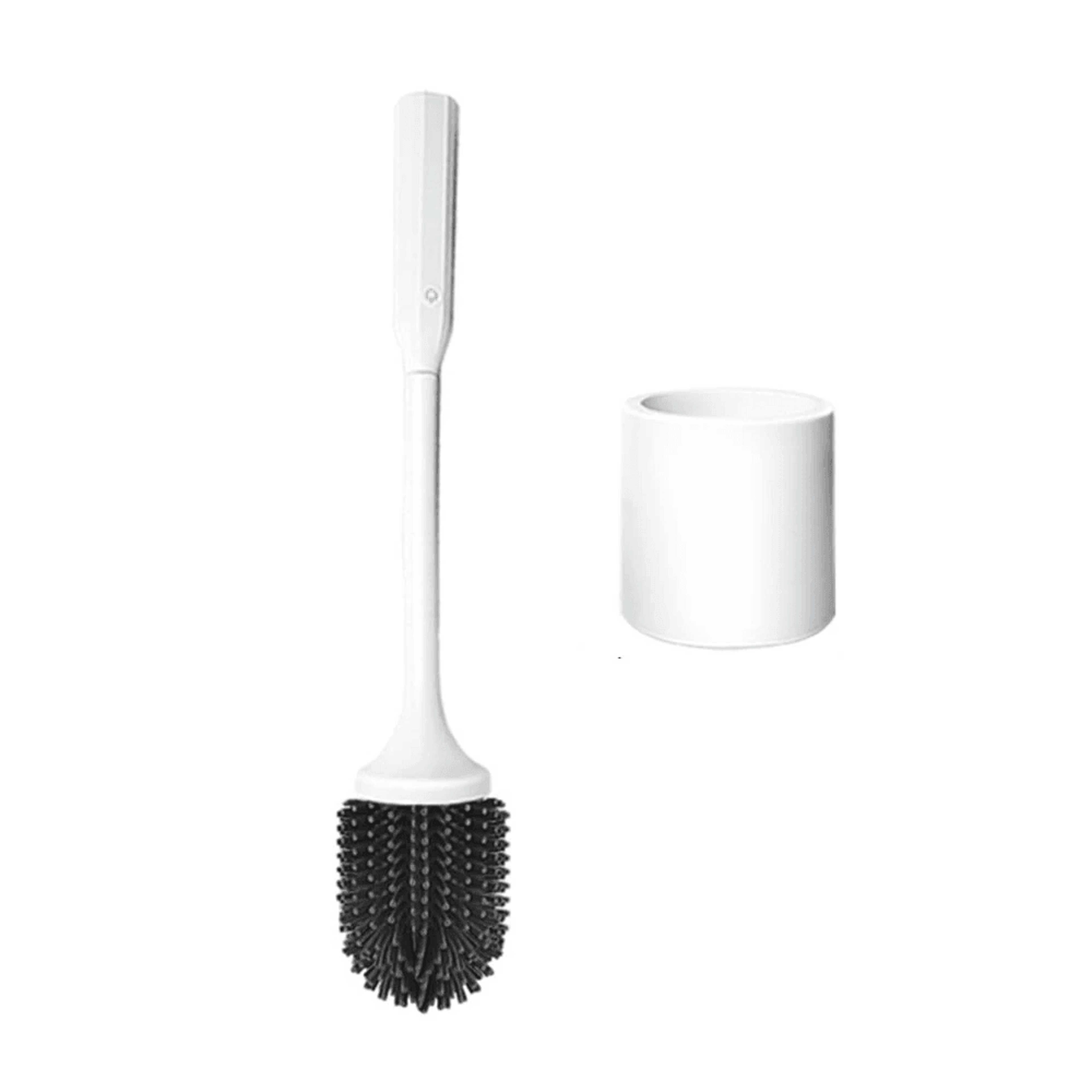 electric toilet brush waterproof toilet bowl scrubber with wall mounted storage