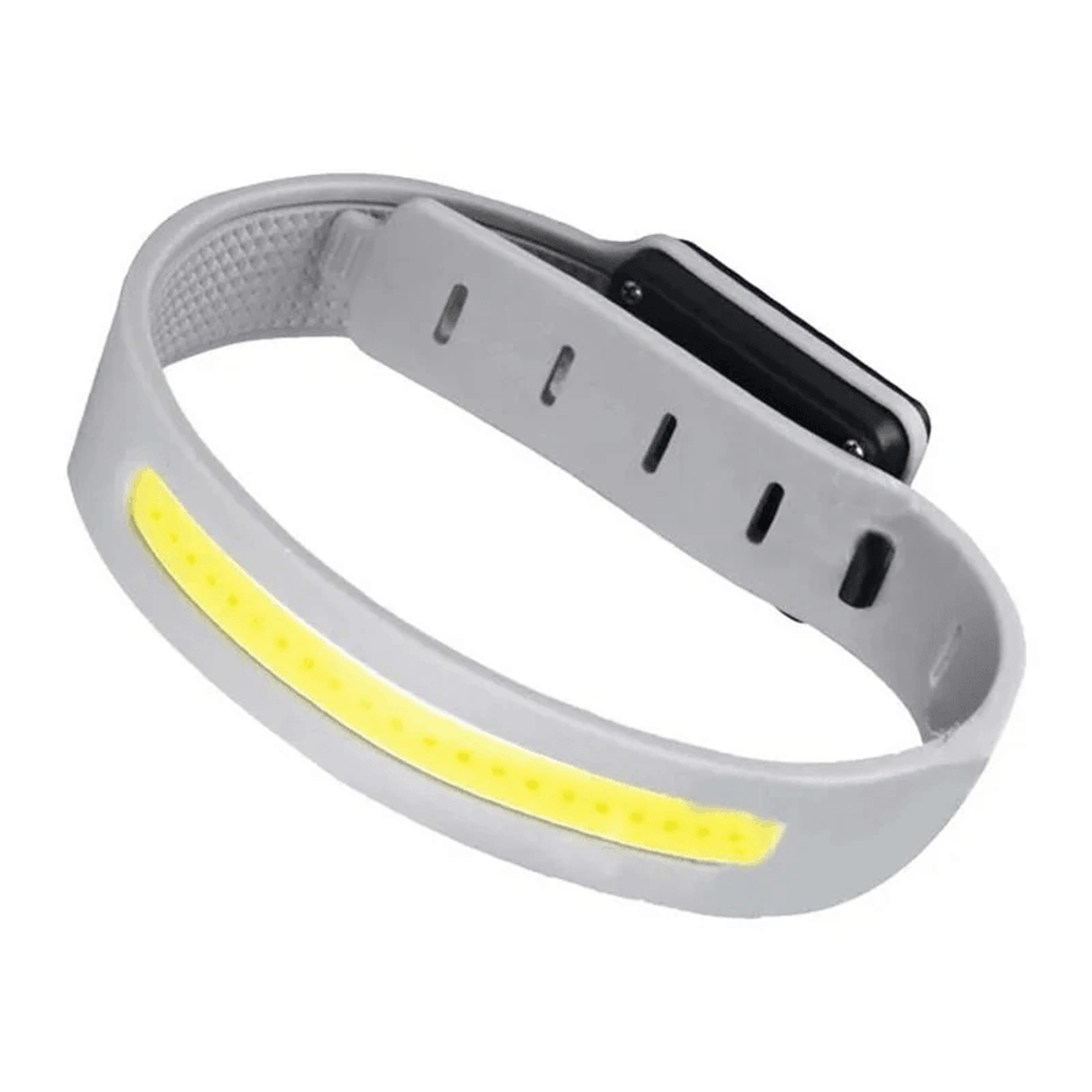 rechargeable cob running light wearable arm safety light for night running and cycling