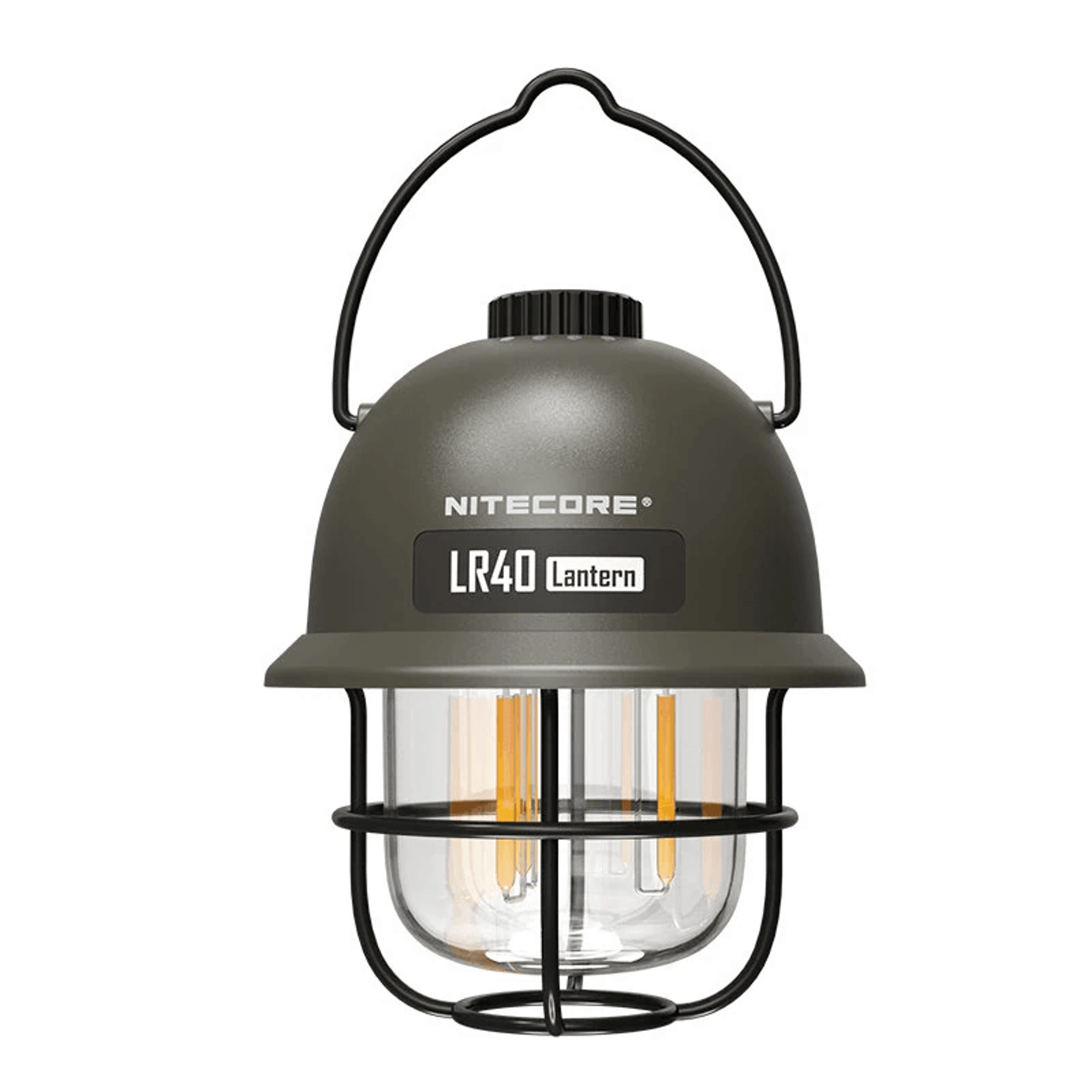 rechargeable camping lantern with power bank and adjustable multi color lighting
