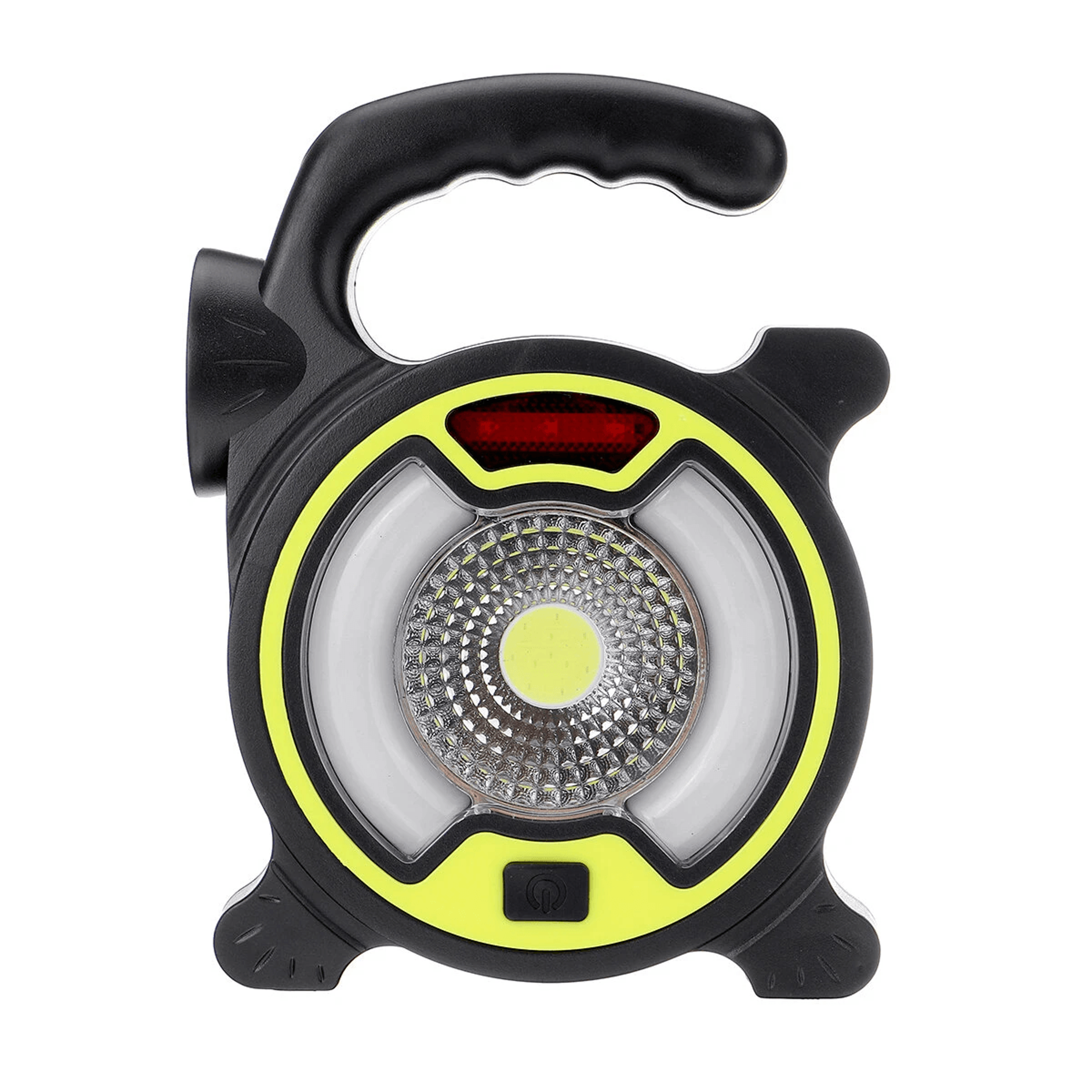 rechargeable cob work light with modes long range camping searchlight