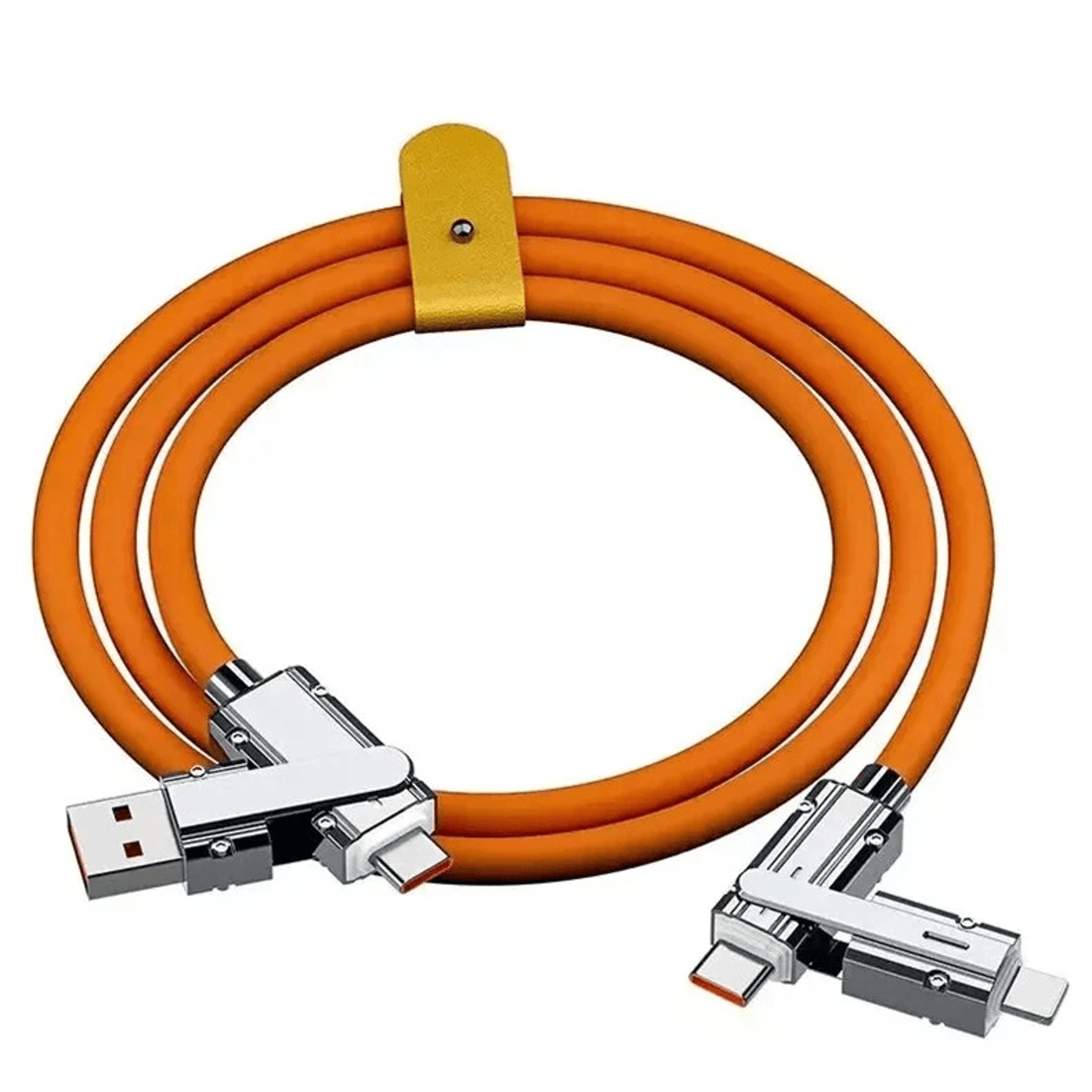 fast charging cable usb c and lightning data cable