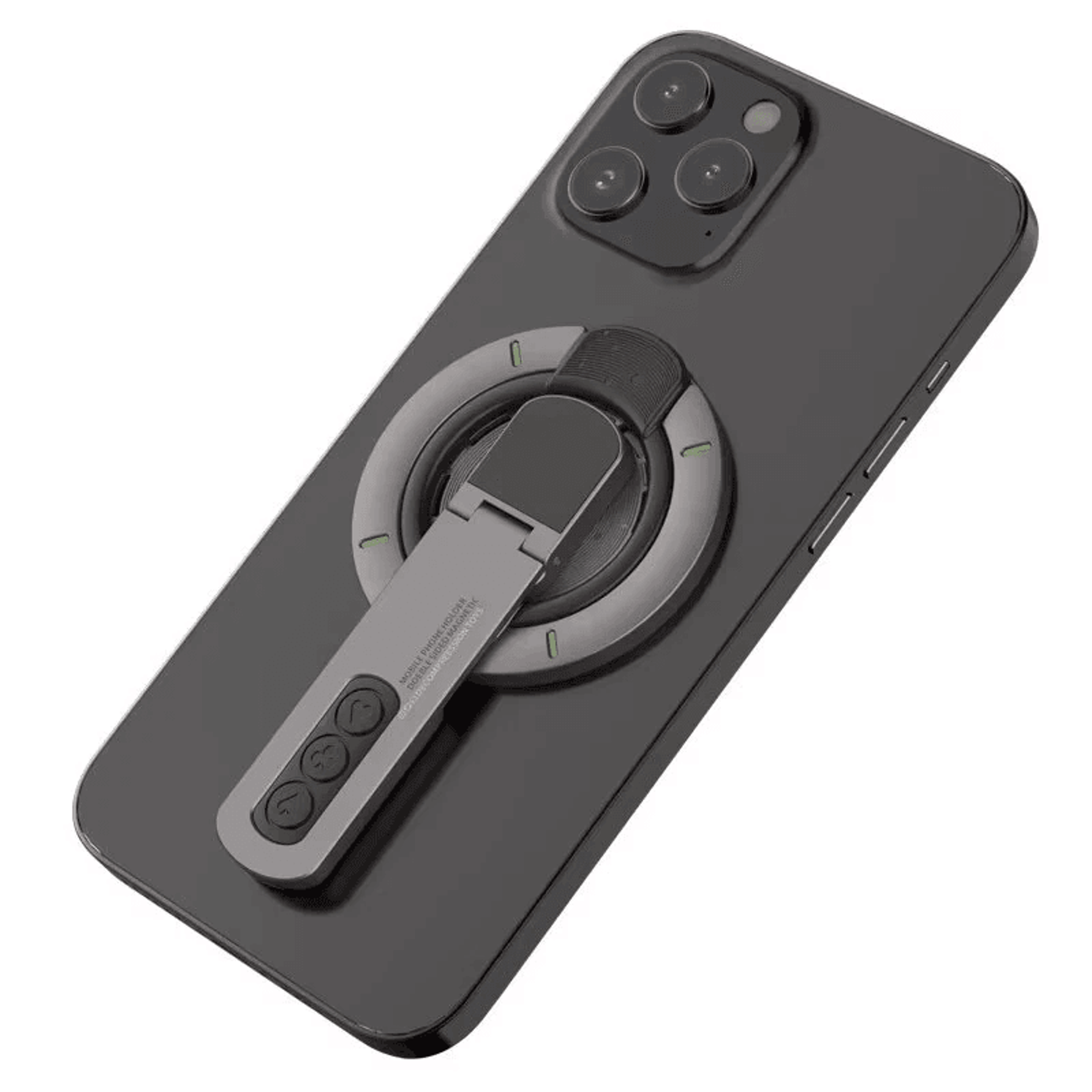 magnetic phone ring holder double sided rotating grip stand