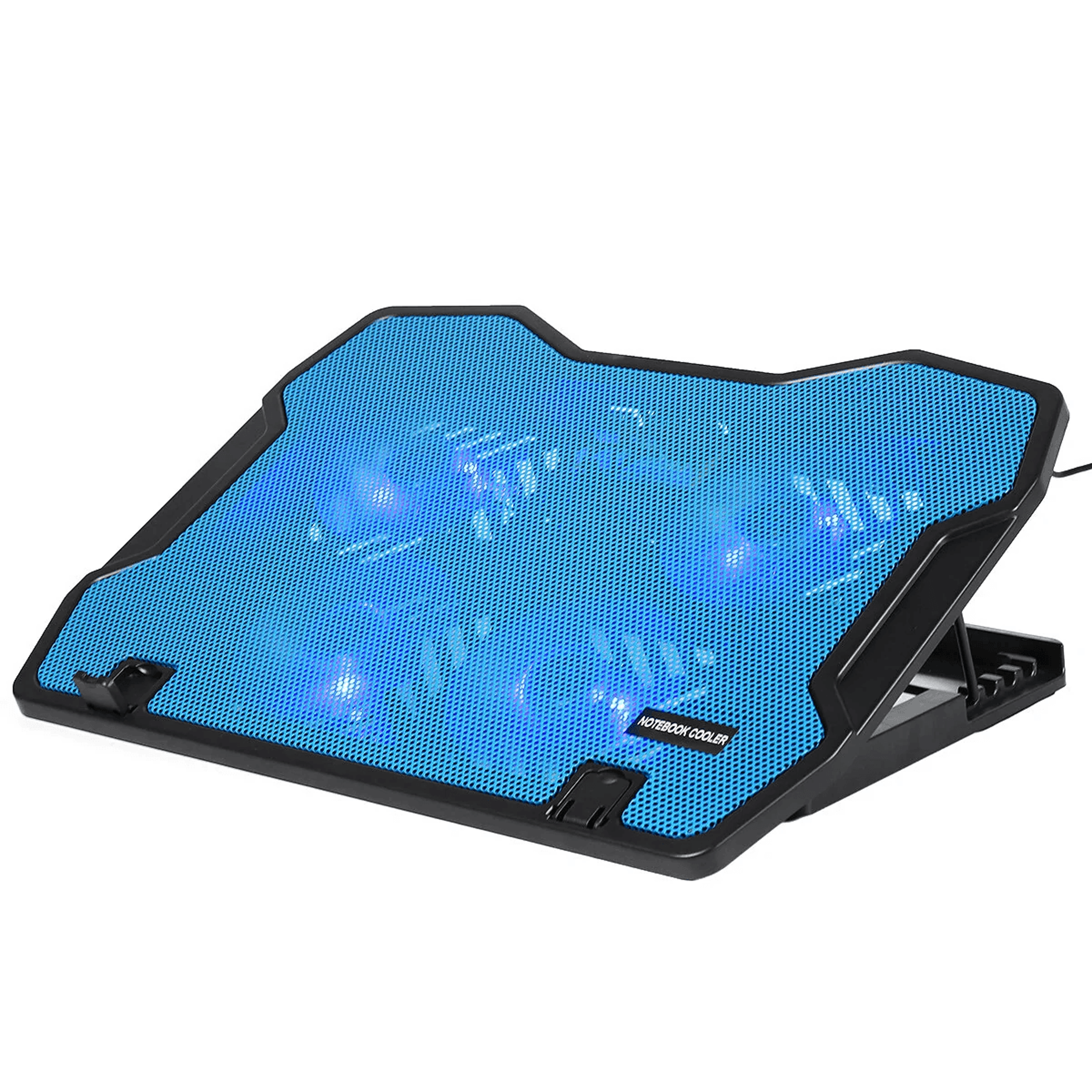 fan laptop cooling pad with adjustable stand for laptops