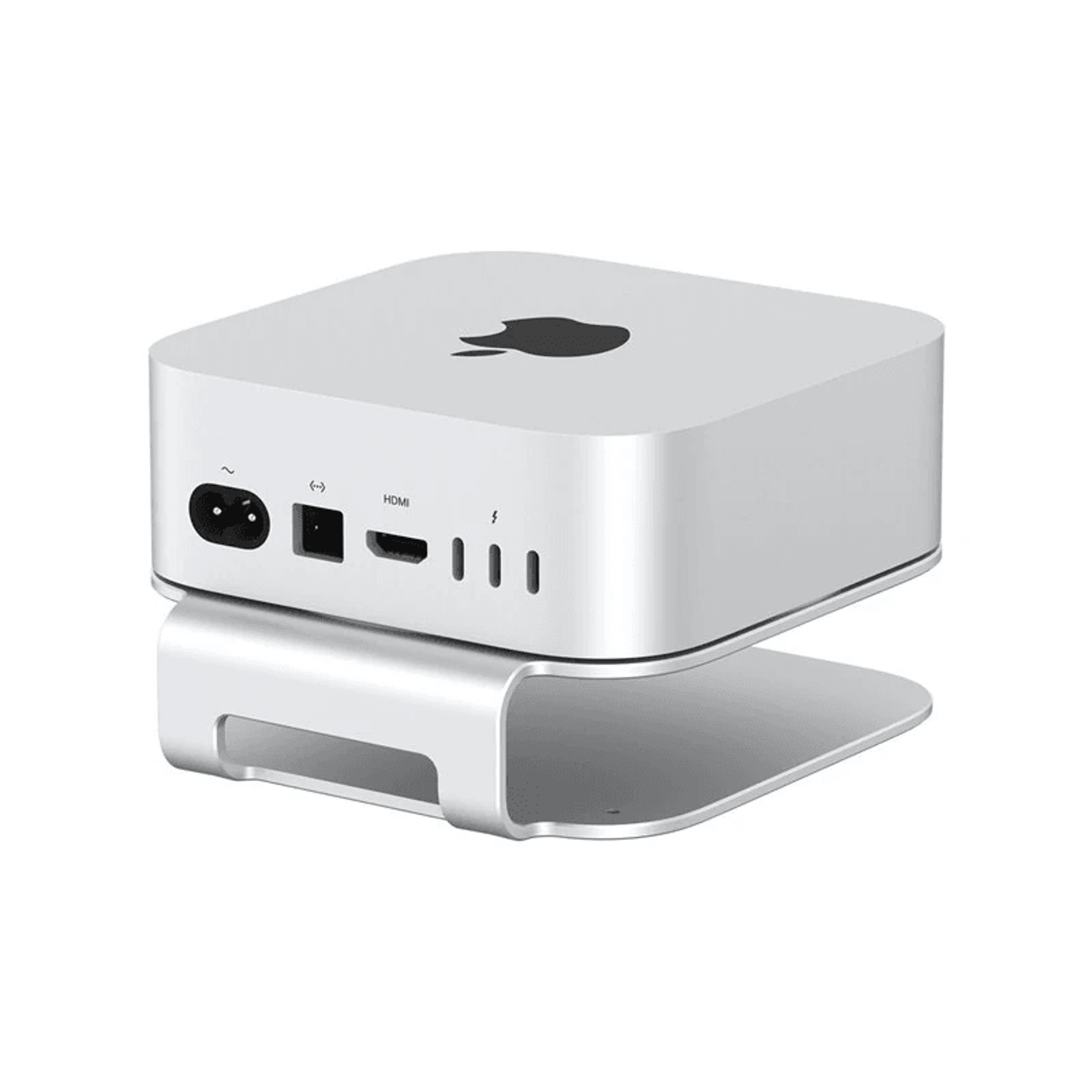 mac mini stand aluminum cooling stand for mac mini and pro
