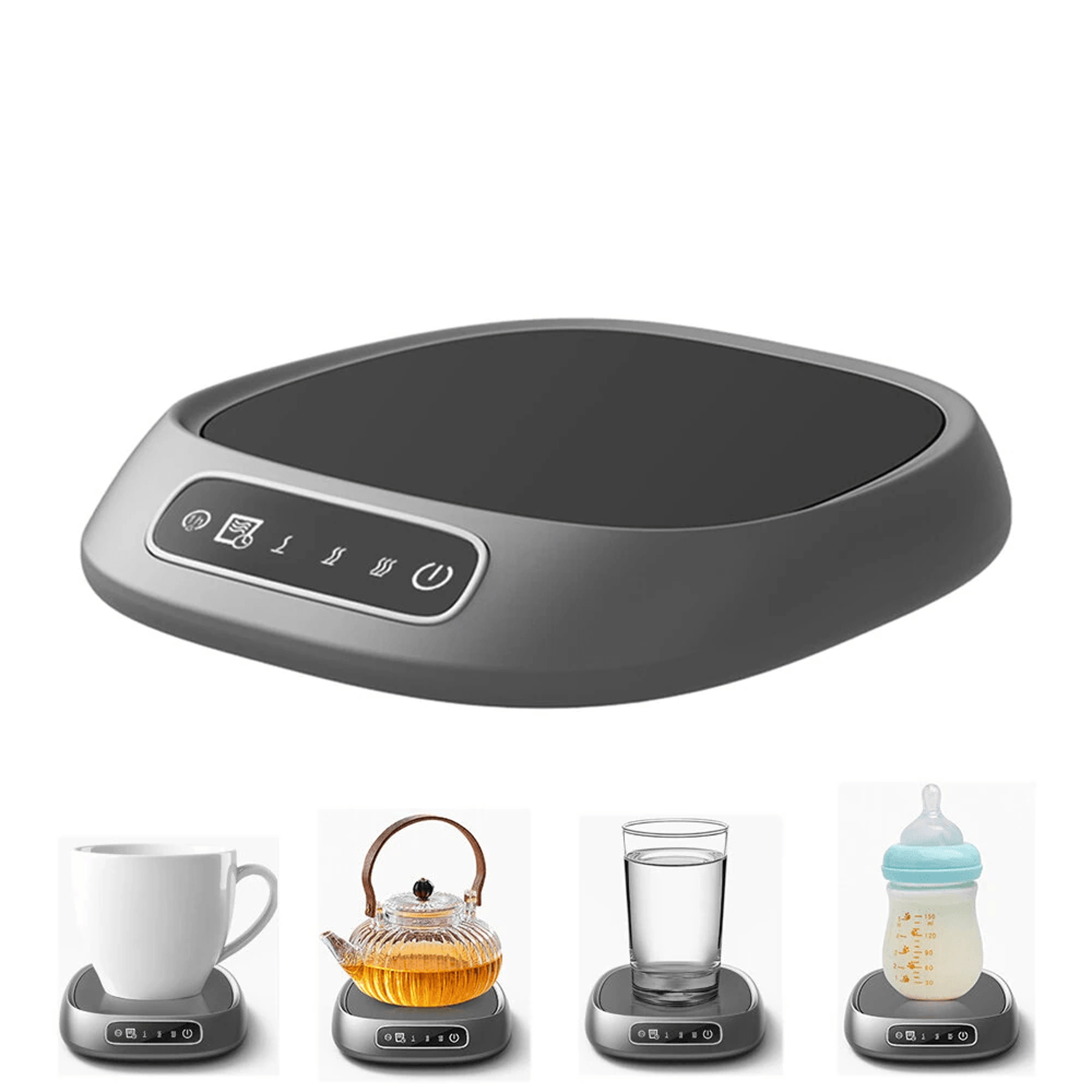 usb coffee mug warmer with adjustable temperature and auto shutoff
