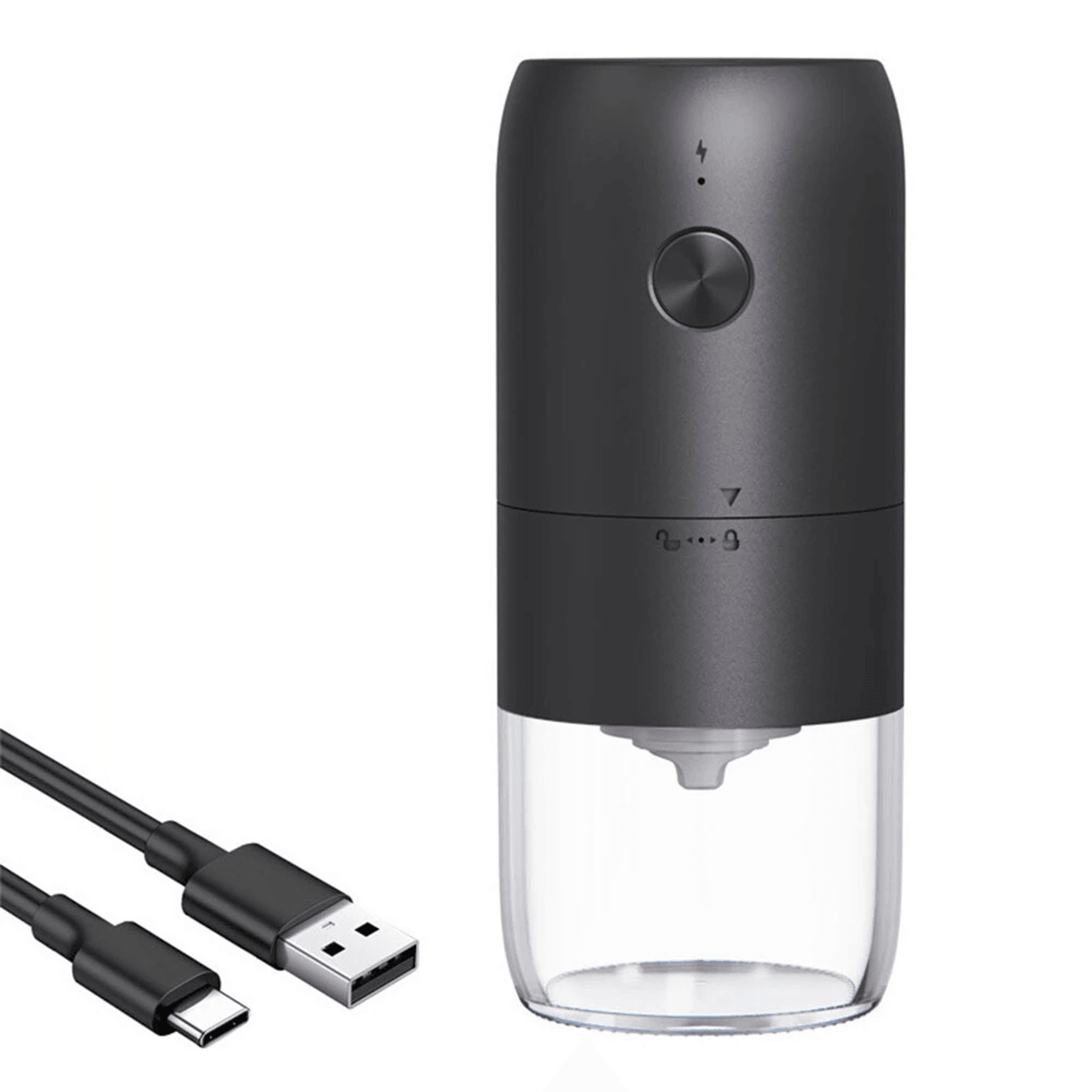portable electric coffee grinder rechargeable adjustable coffee bean grinder