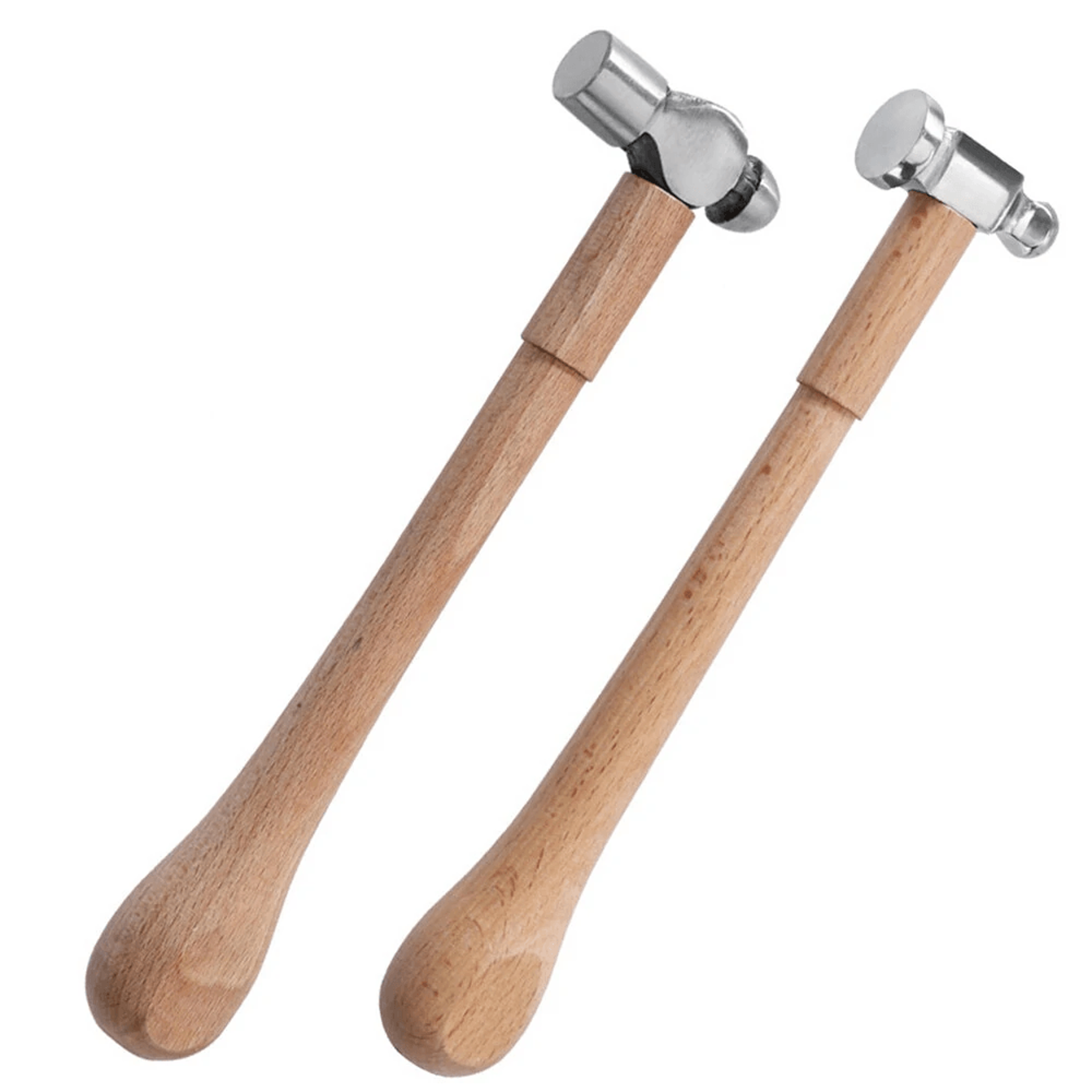 mini jewelry hammer with high carbon steel head and wooden handle