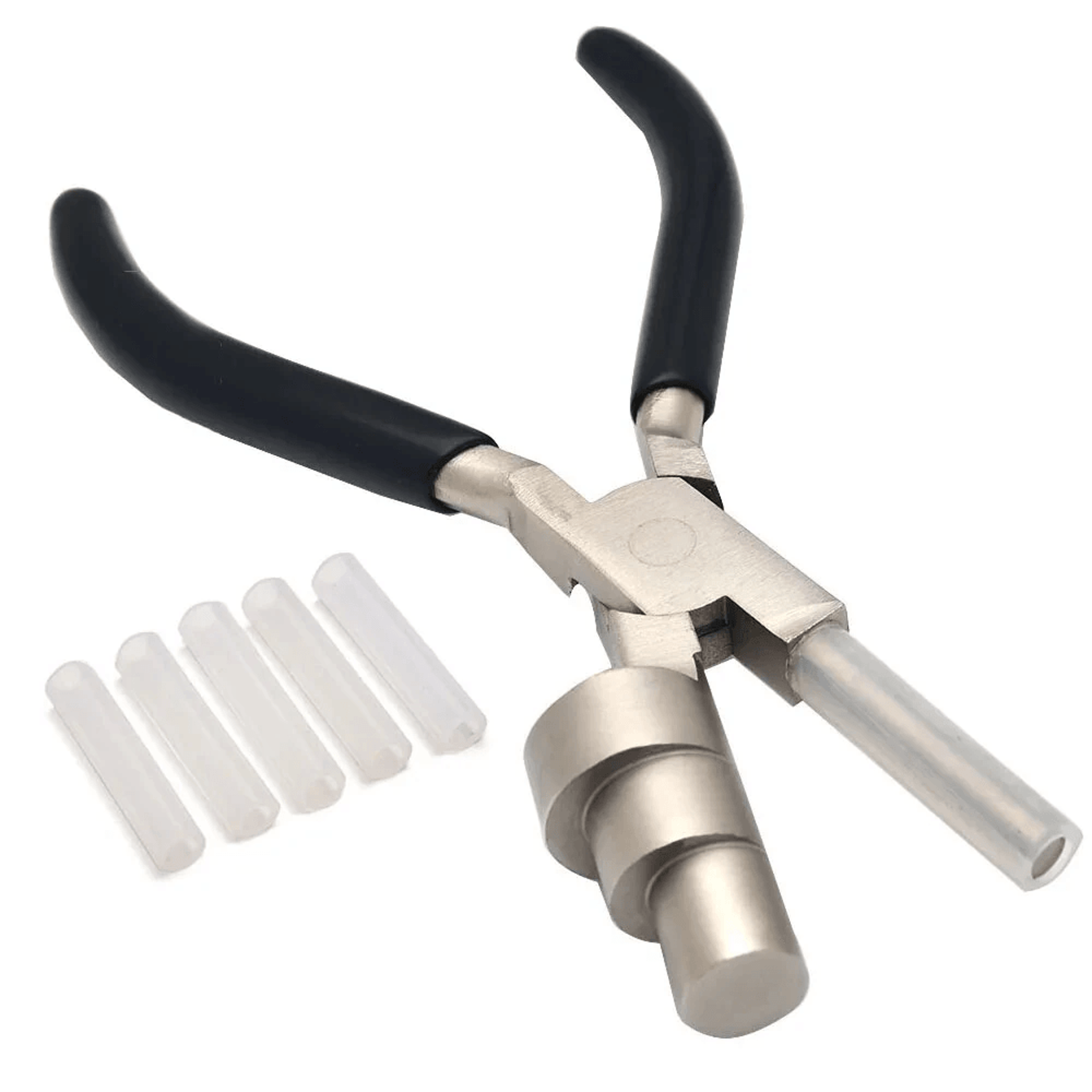 triple barrel wire bending pliers for jewelry making and wire shaping