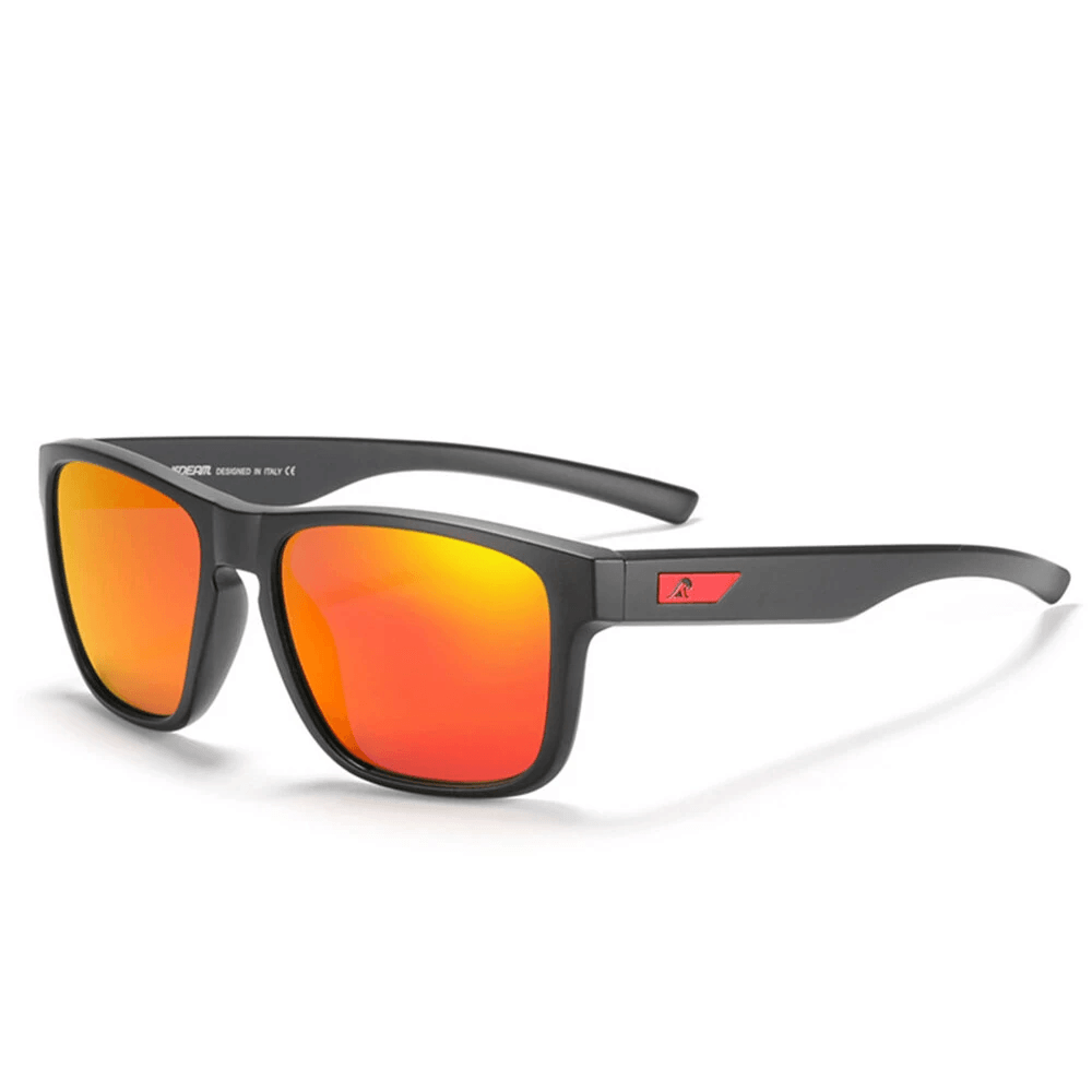 classic square polarized sunglasses with protection for driving fishing and cycling