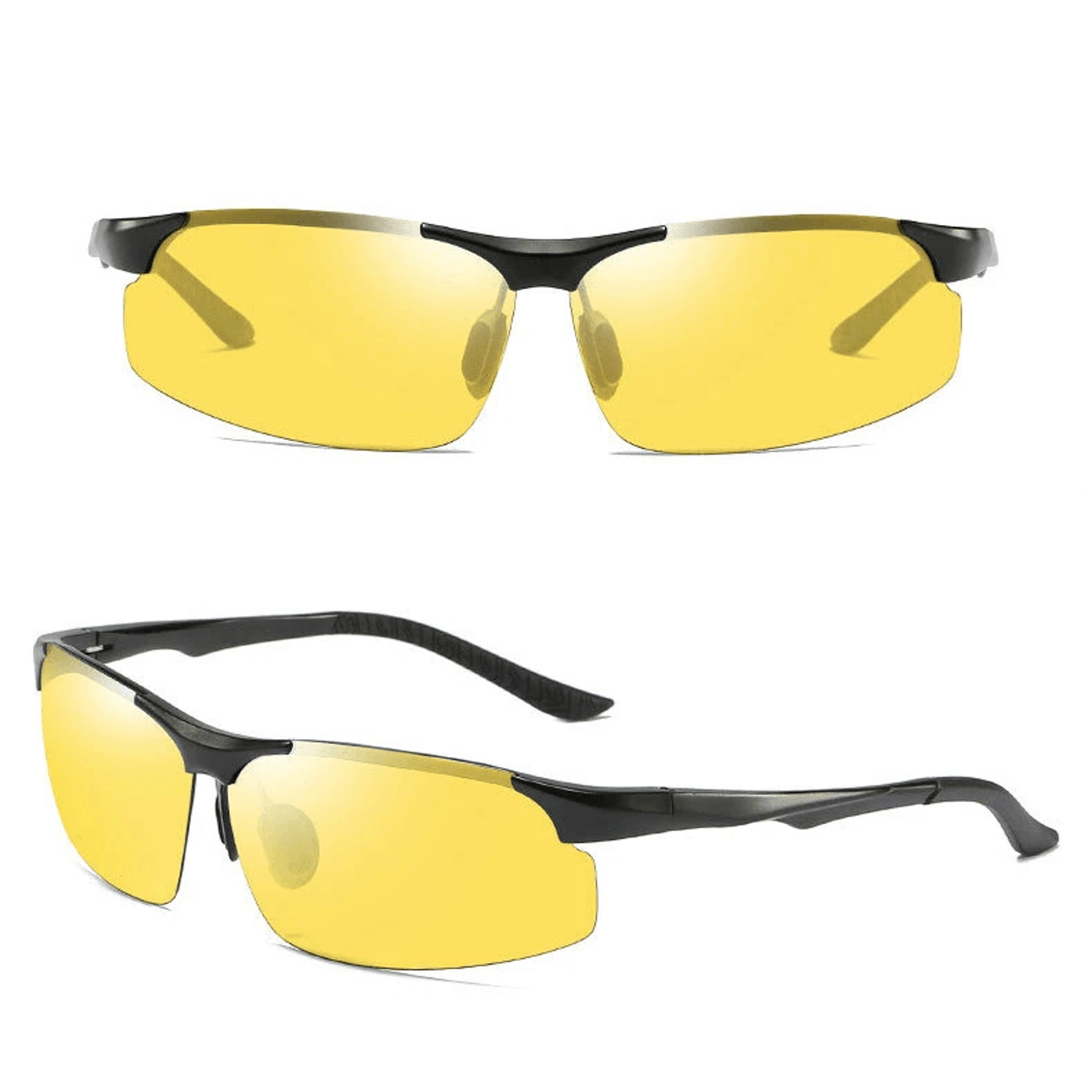 night vision polarized driving sunglasses with yellow lenses