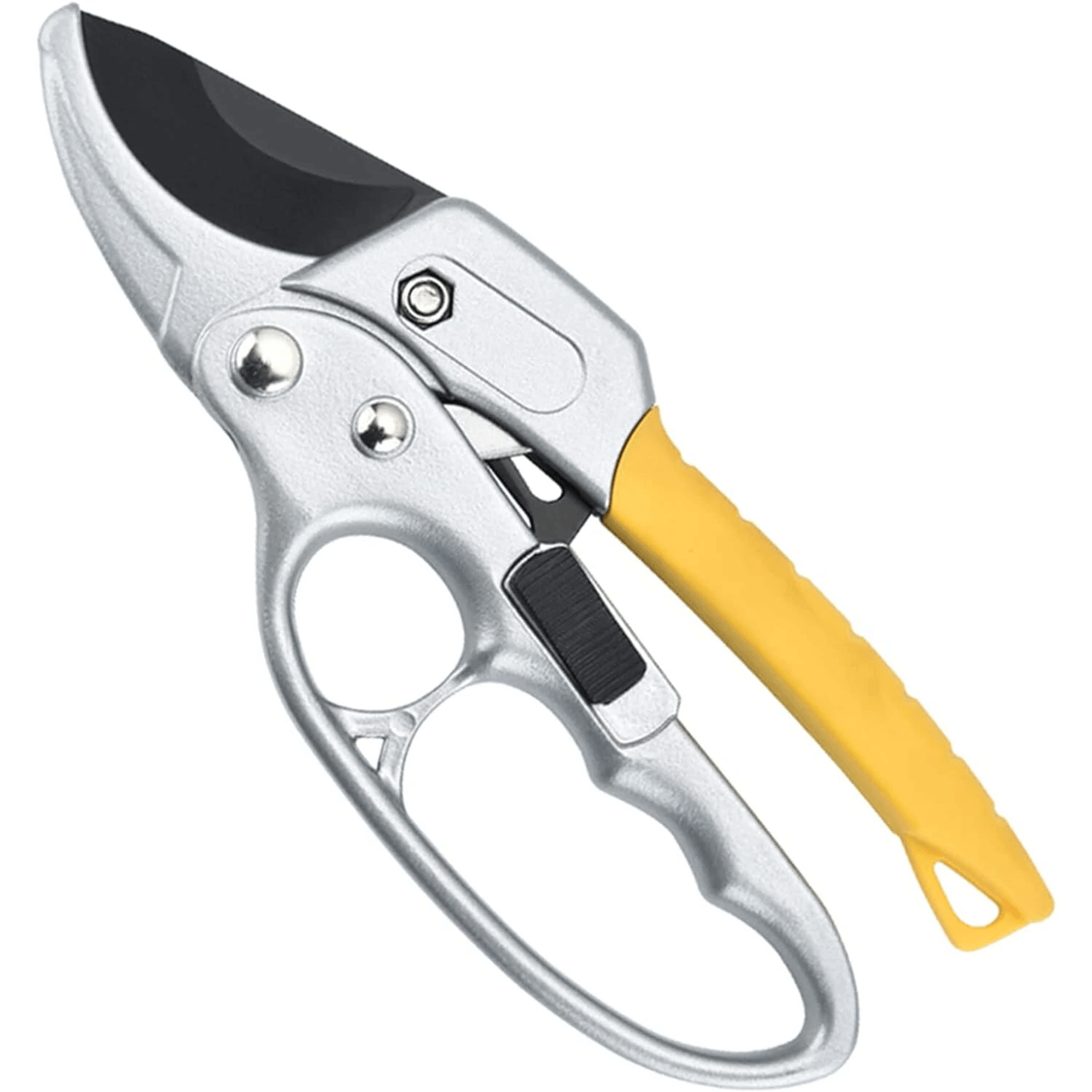 heavy duty ergonomic gardening shears for easy plant pruning