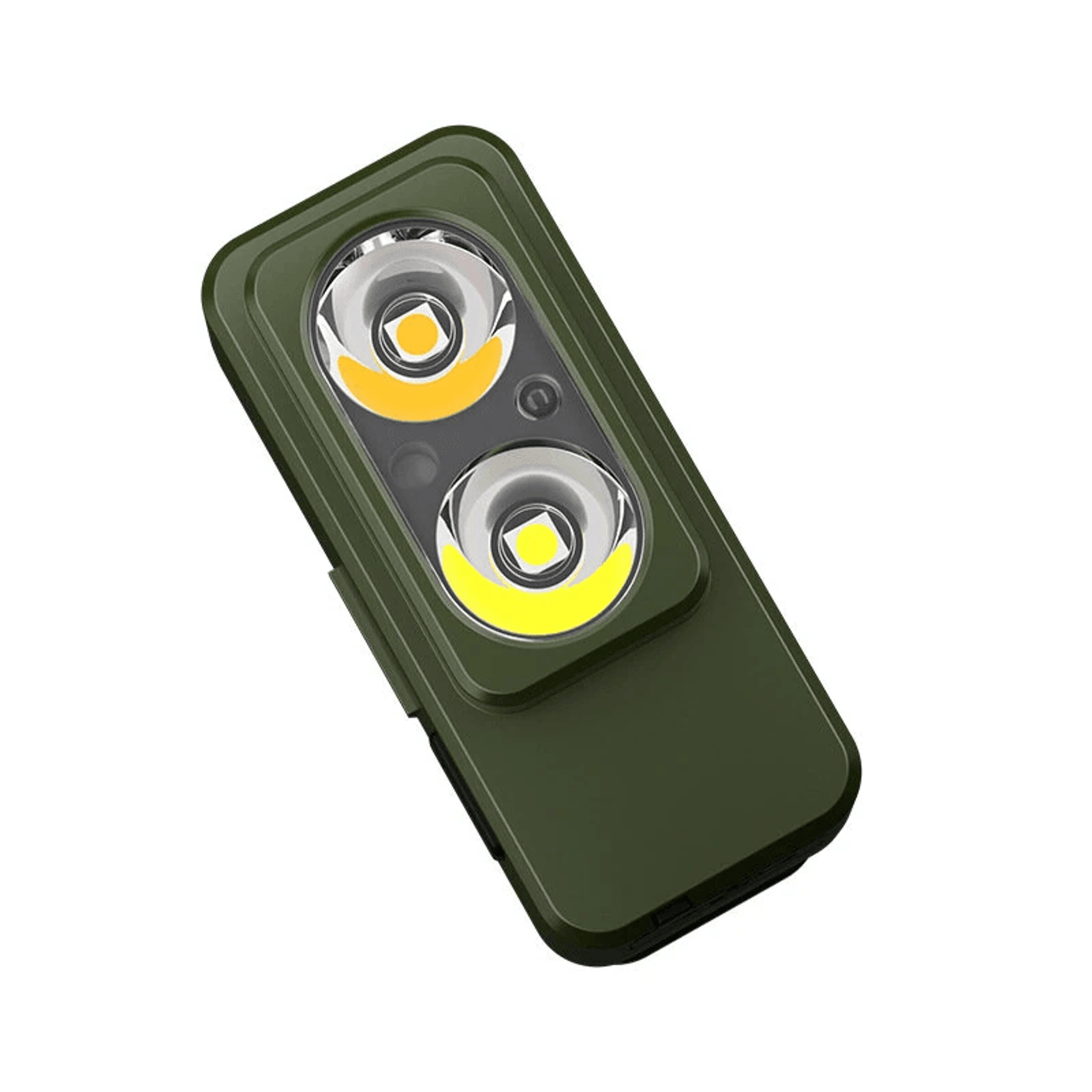 magnetic gesture control led keychain flashlight usb c rechargeable work lightv