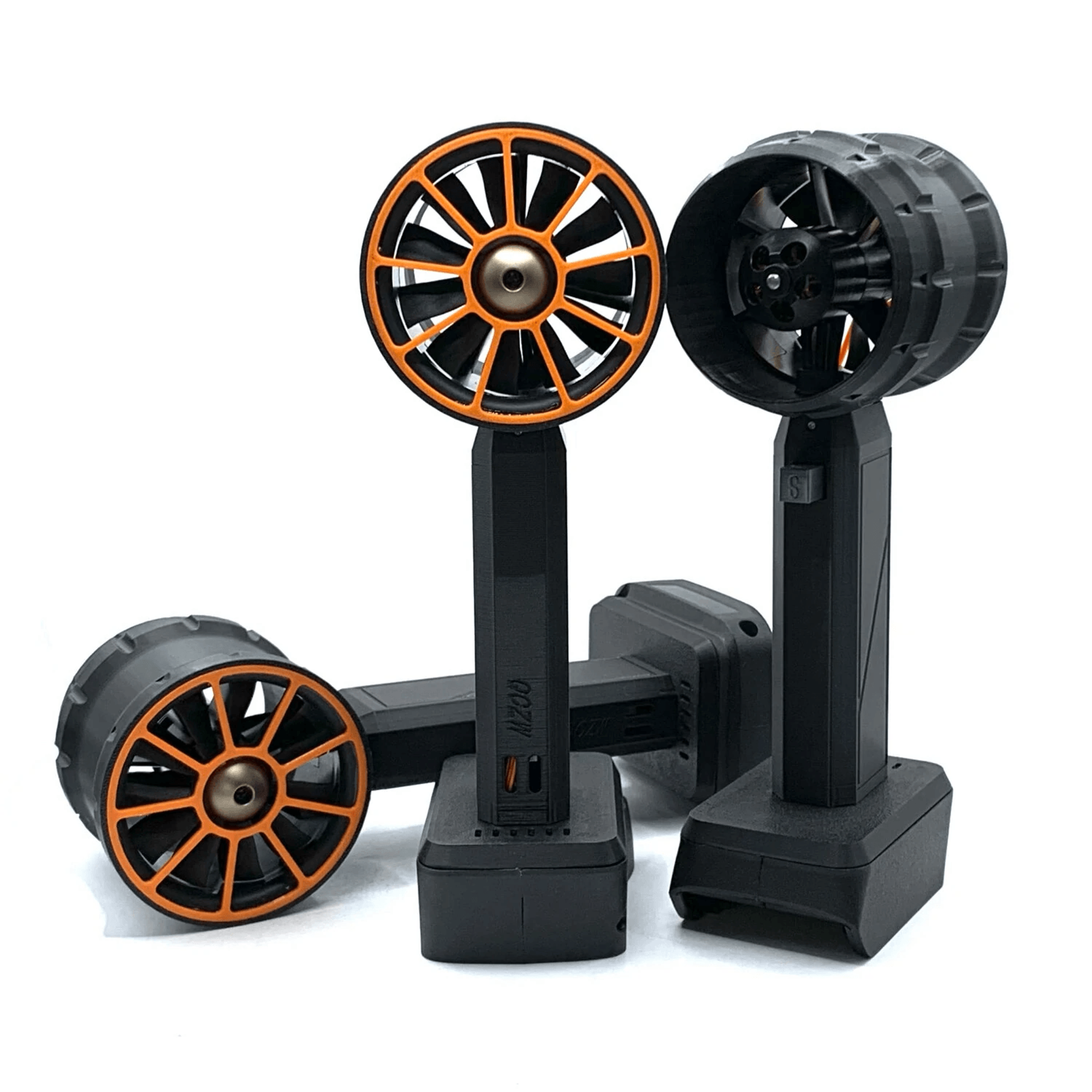 cordless turbo air blower with brushless motor and high thrust for car drying