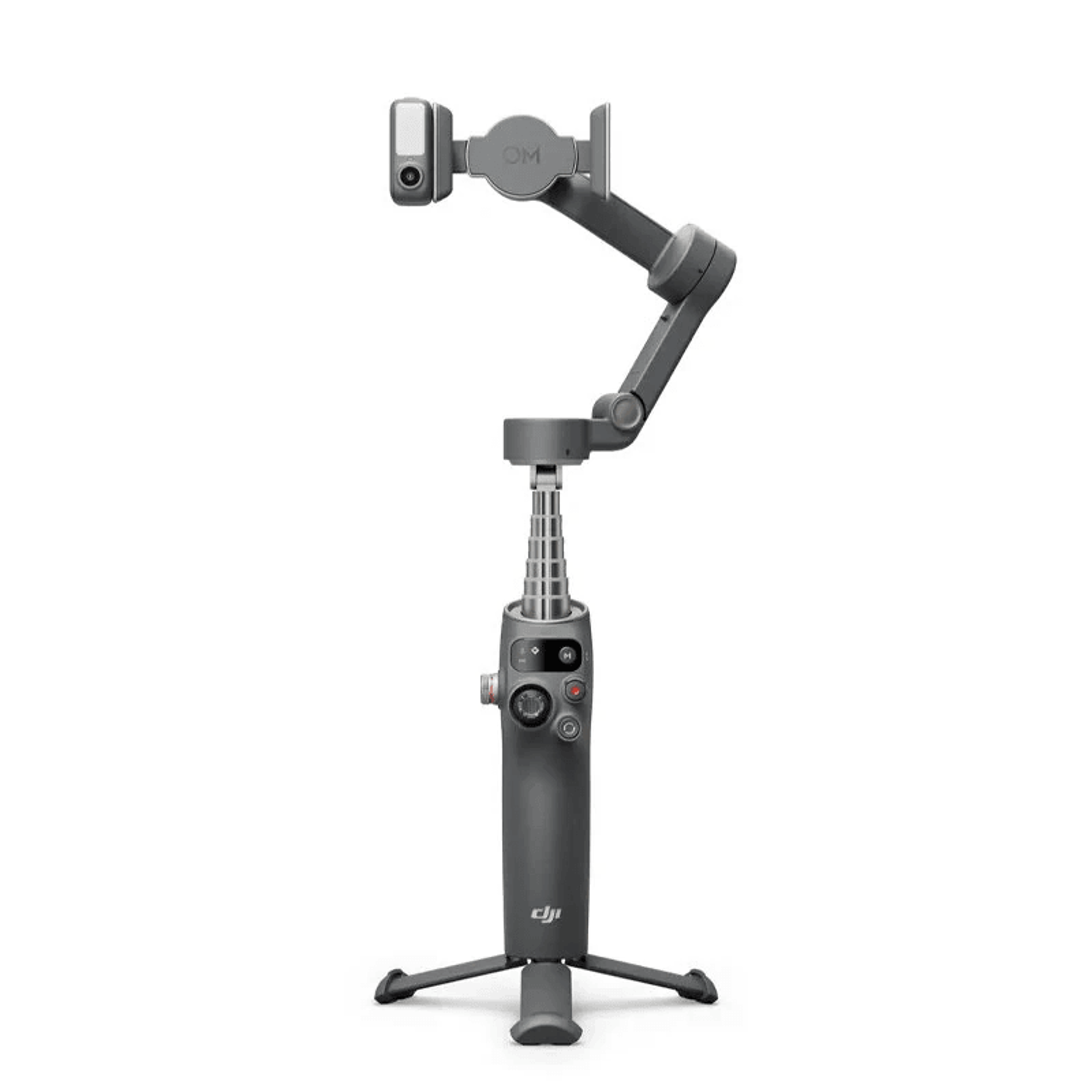 mobile p axis phone gimbal with smart tracking extension rod and tripod