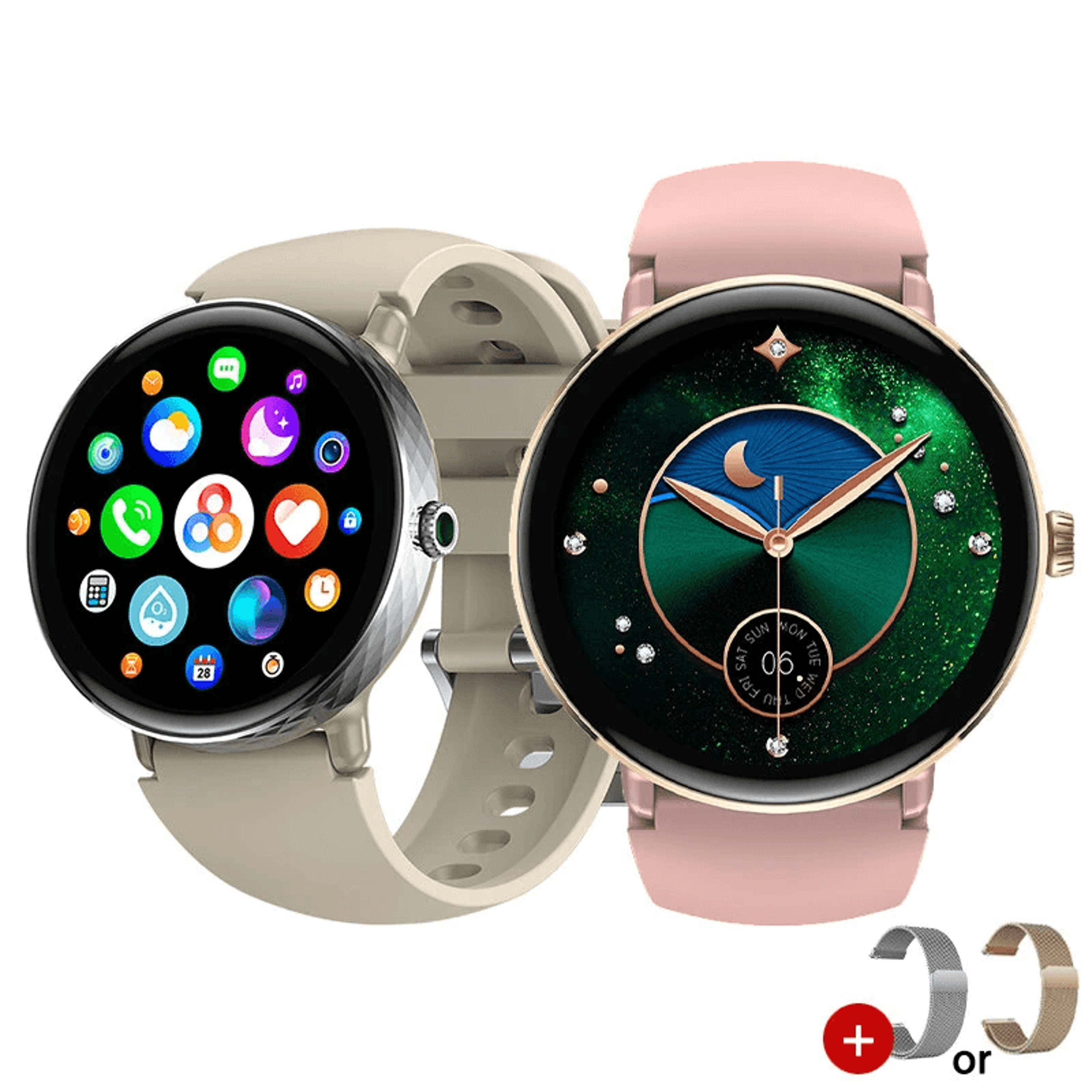 smart watch with bluetooth calls health monitoring and multi sport mode