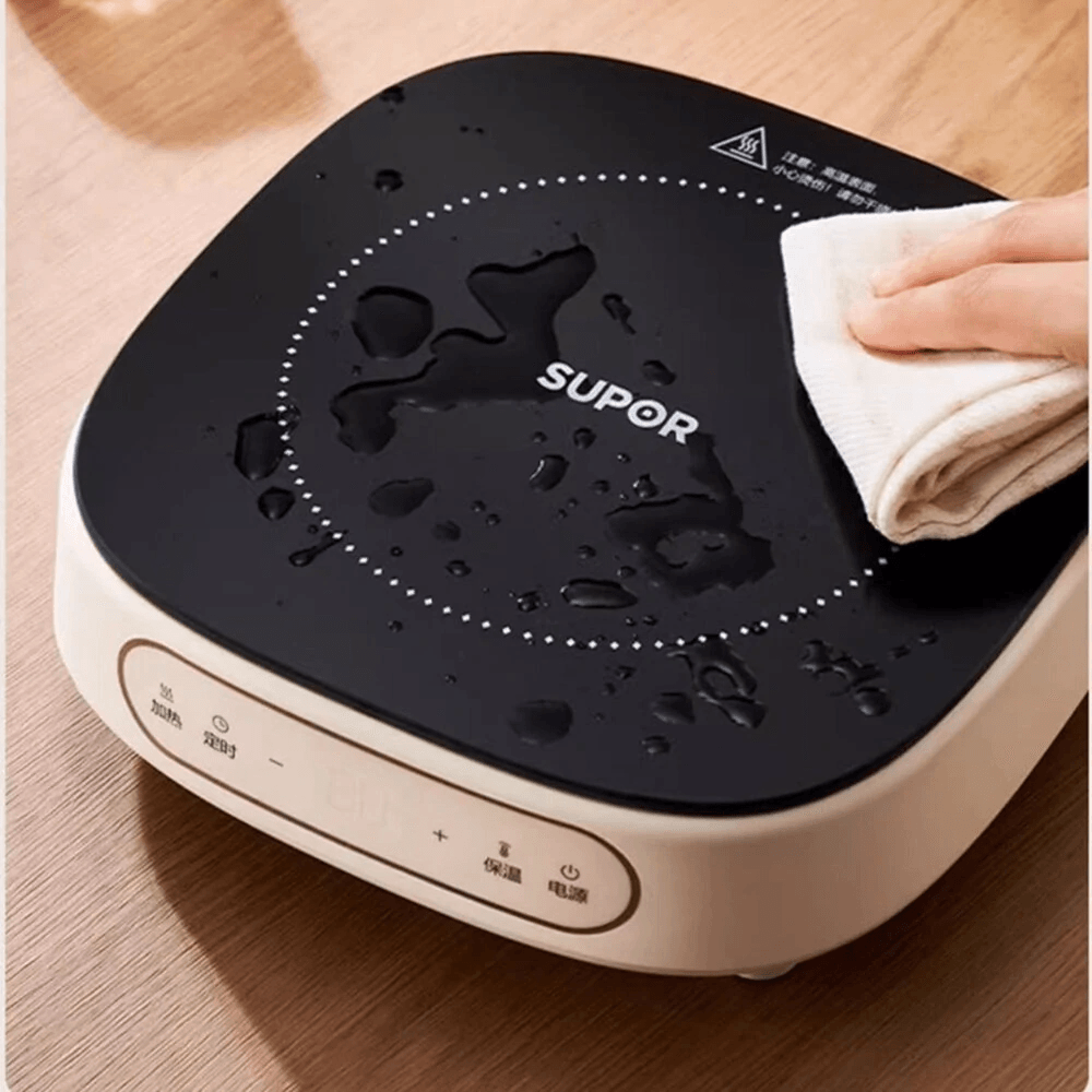electric induction cooker portable hot pot stove with touch control