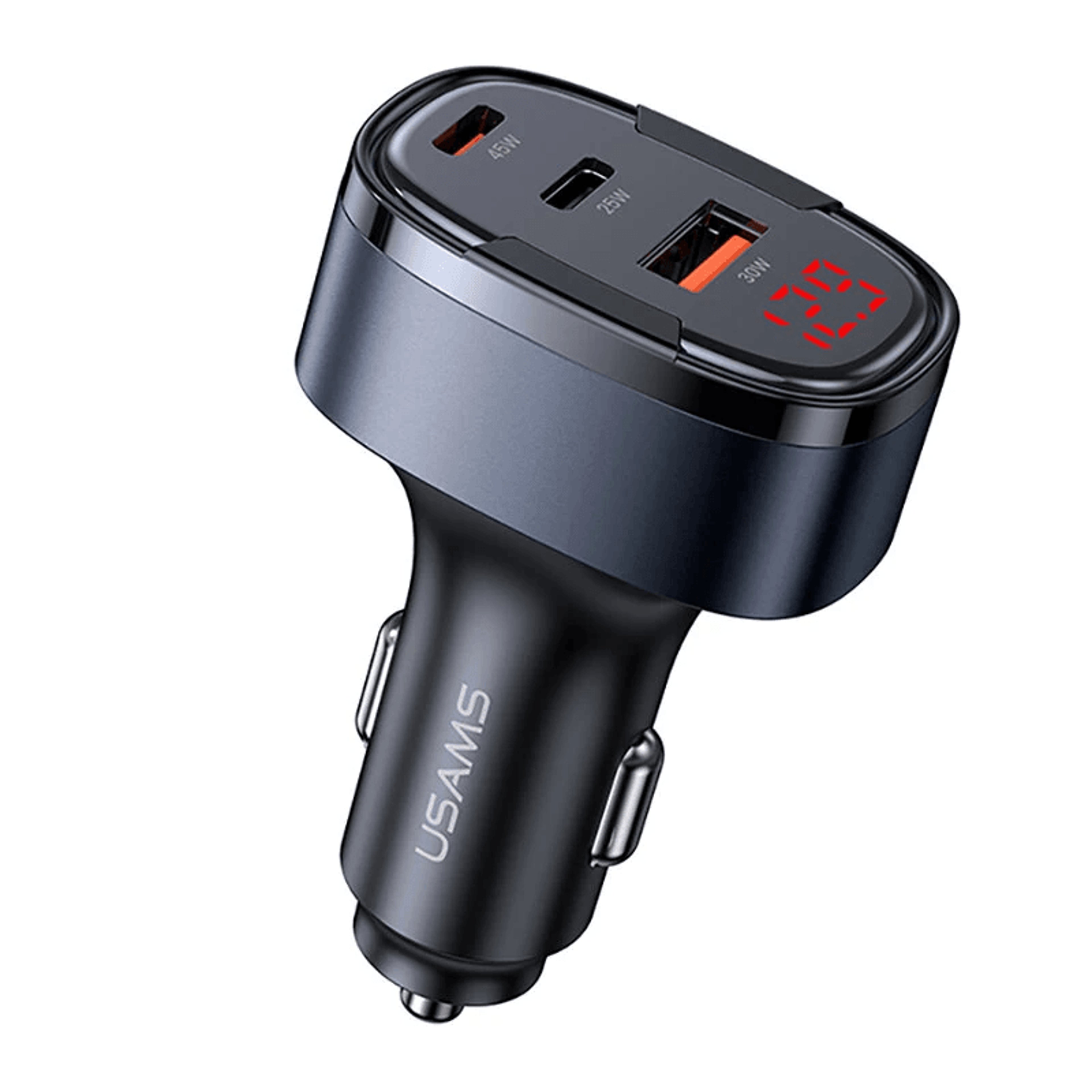 port usb car charger with pd qc fast charging support