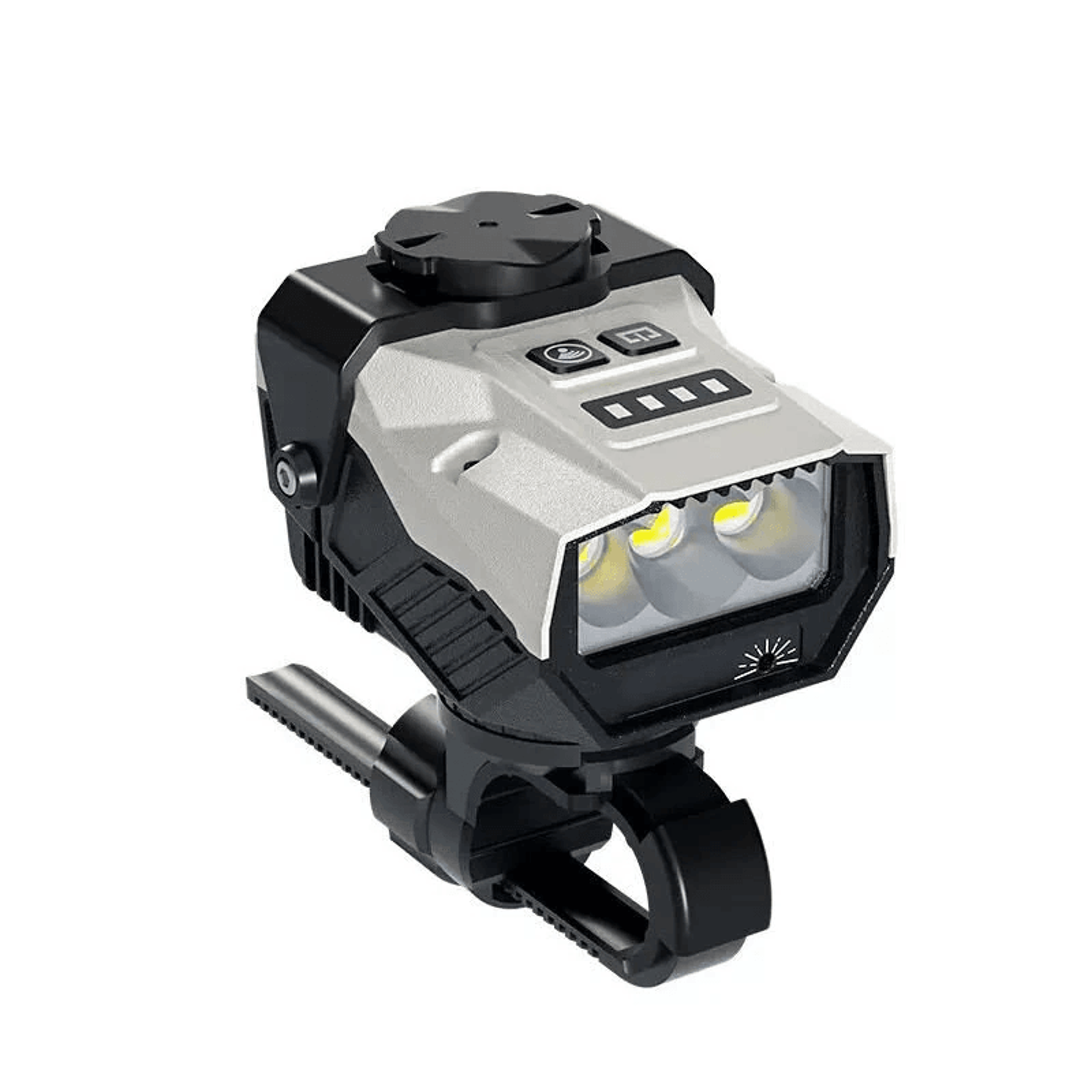bike headlight with remote control lumens dual beam usb c rechargeable waterproof light