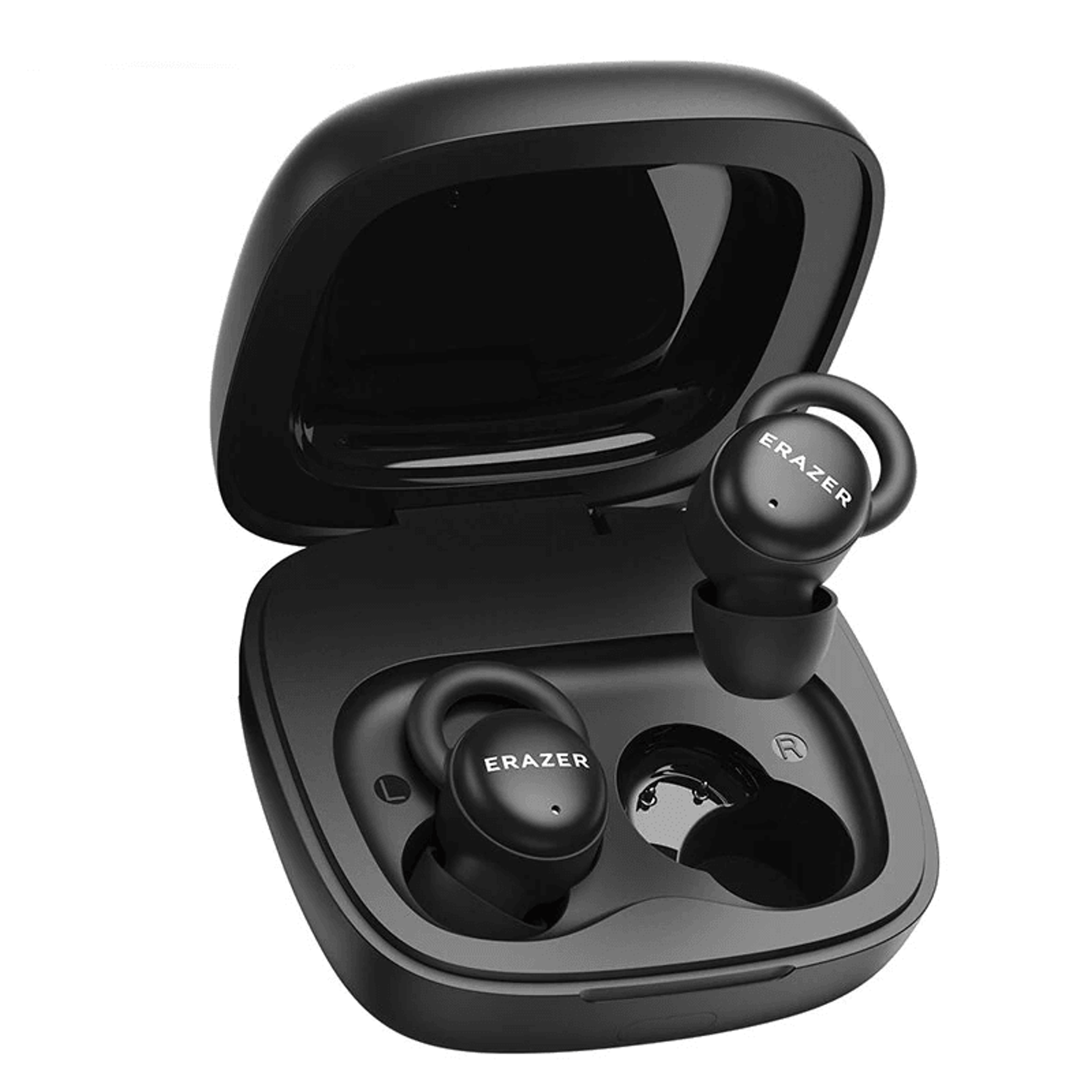 wireless bluetooth earbuds with lcd touch screen anc enc calls and hour playback