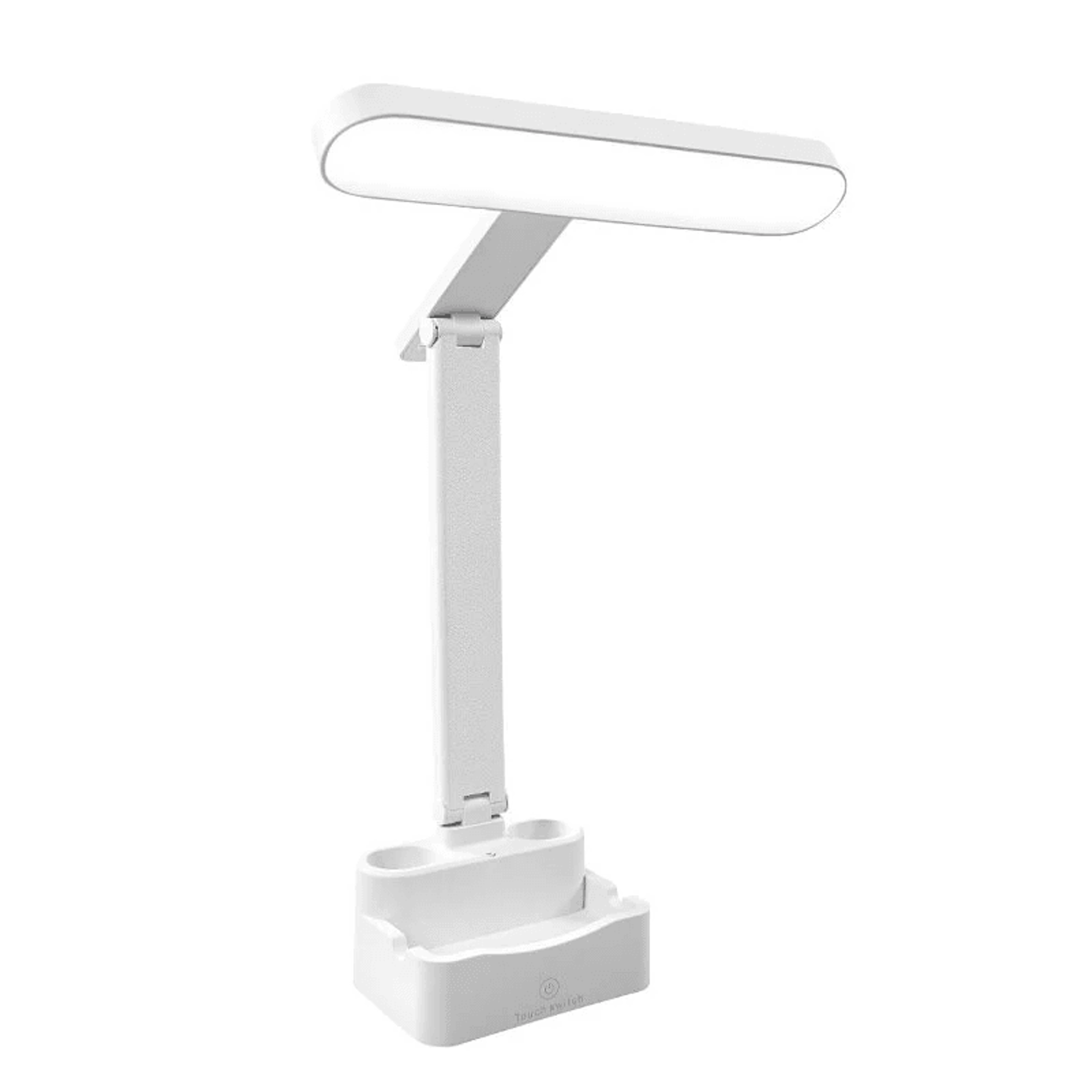 usb led desk lamp with color temperatures adjustable brightness and pen holder