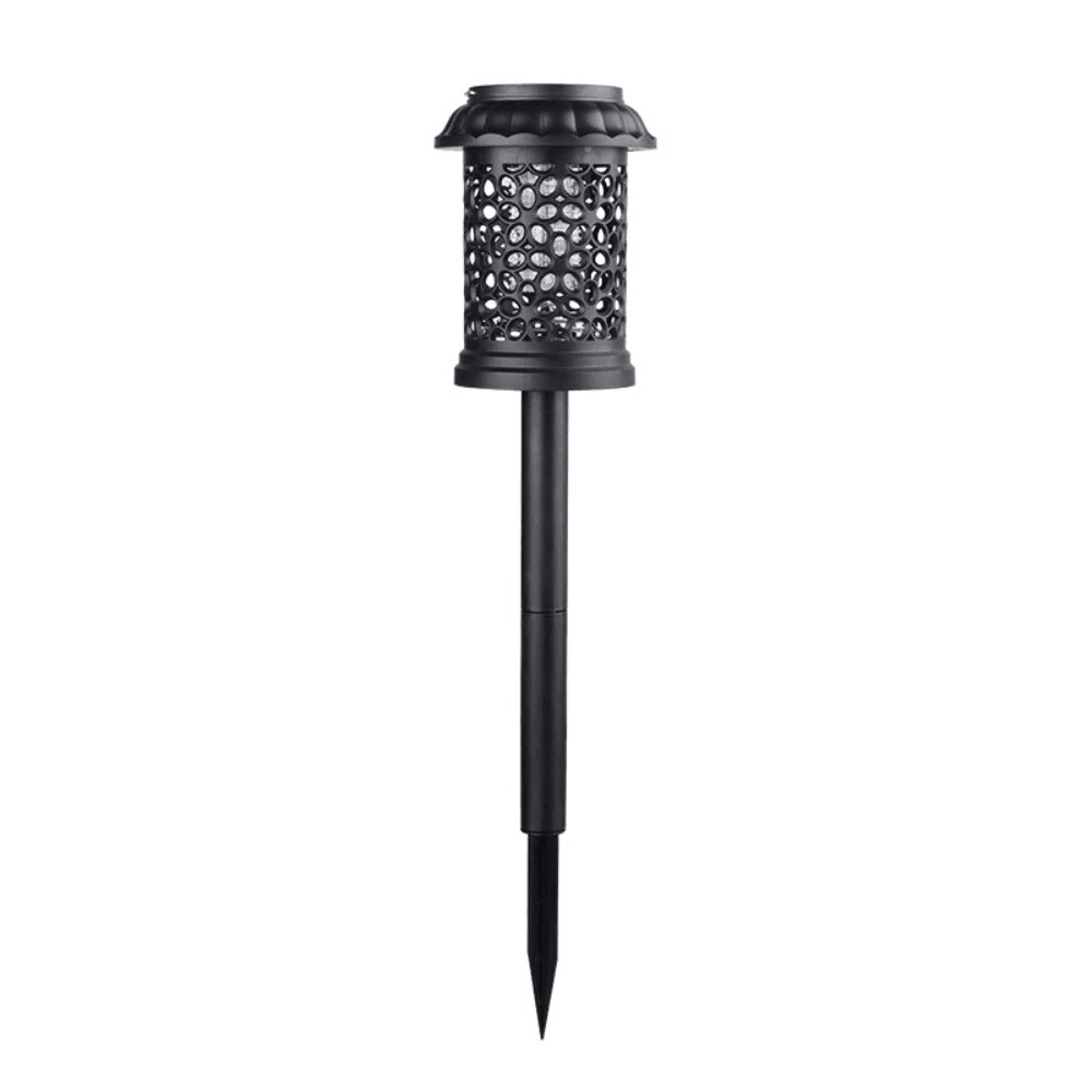 solar mosquito killer lamp with led garden light and mounting options