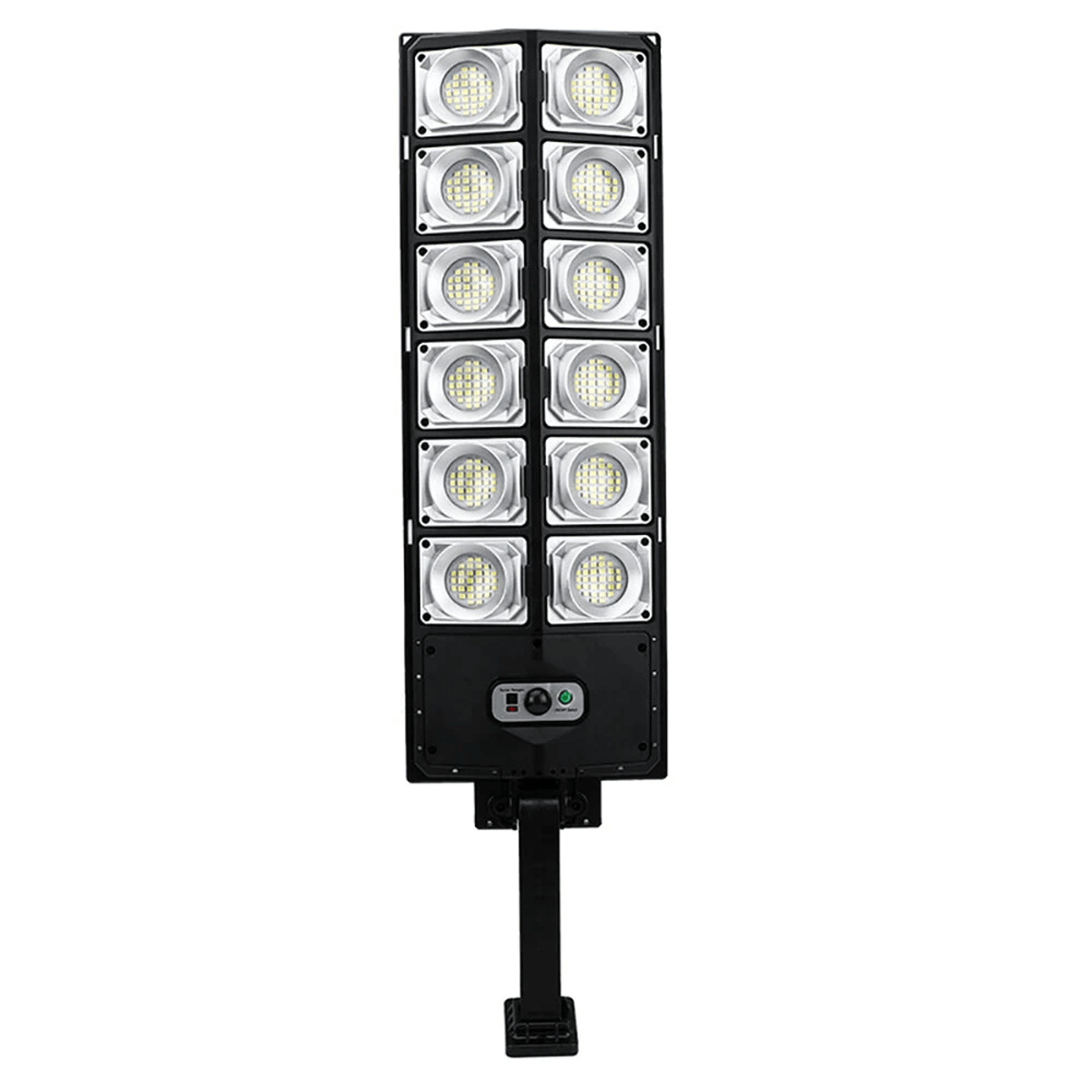 led solar street light with motion sensor remote control and lighting modes